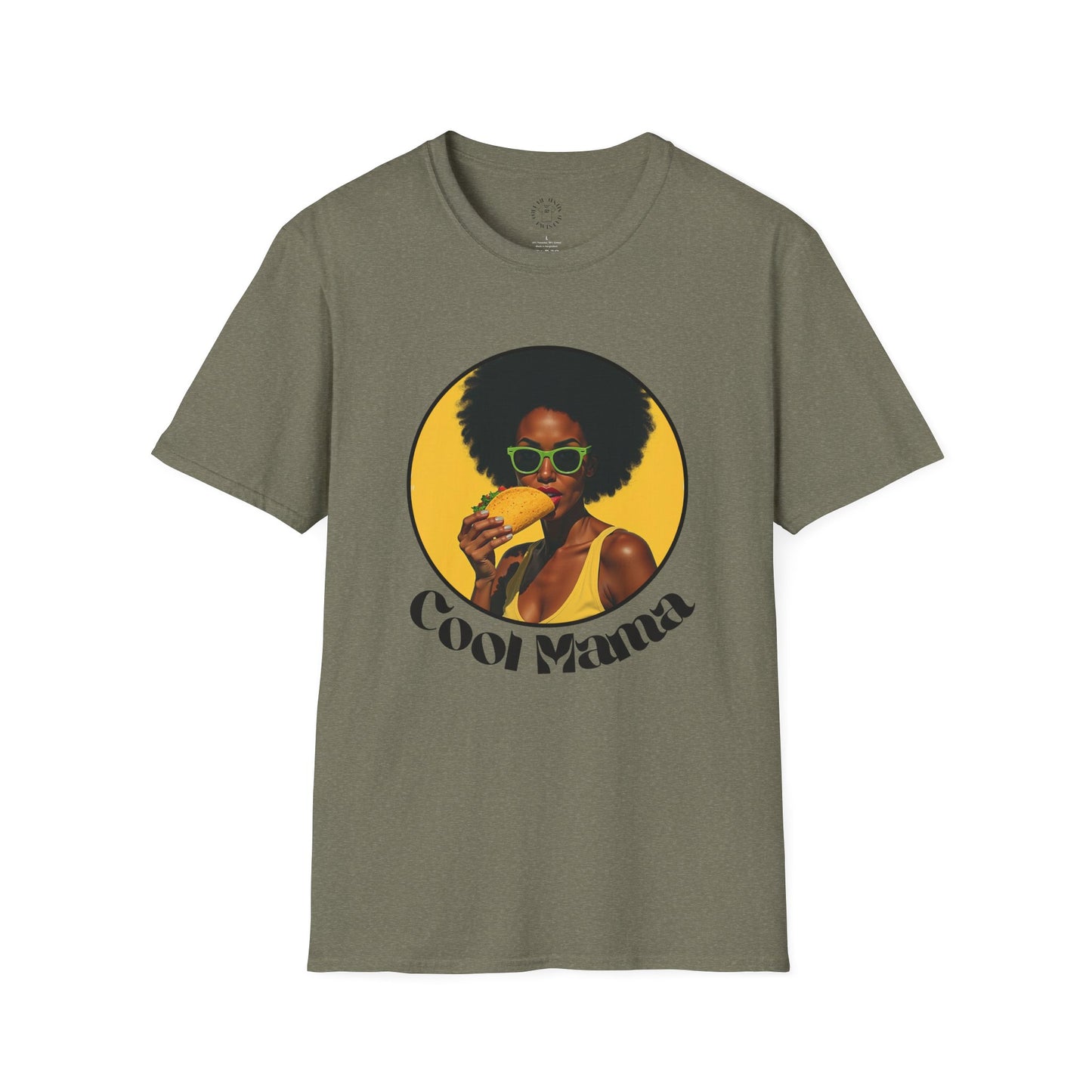 Cool Mama Unisex Softstyle T-Shirt - Fun & Funky Graphic Tee for Moms,mom