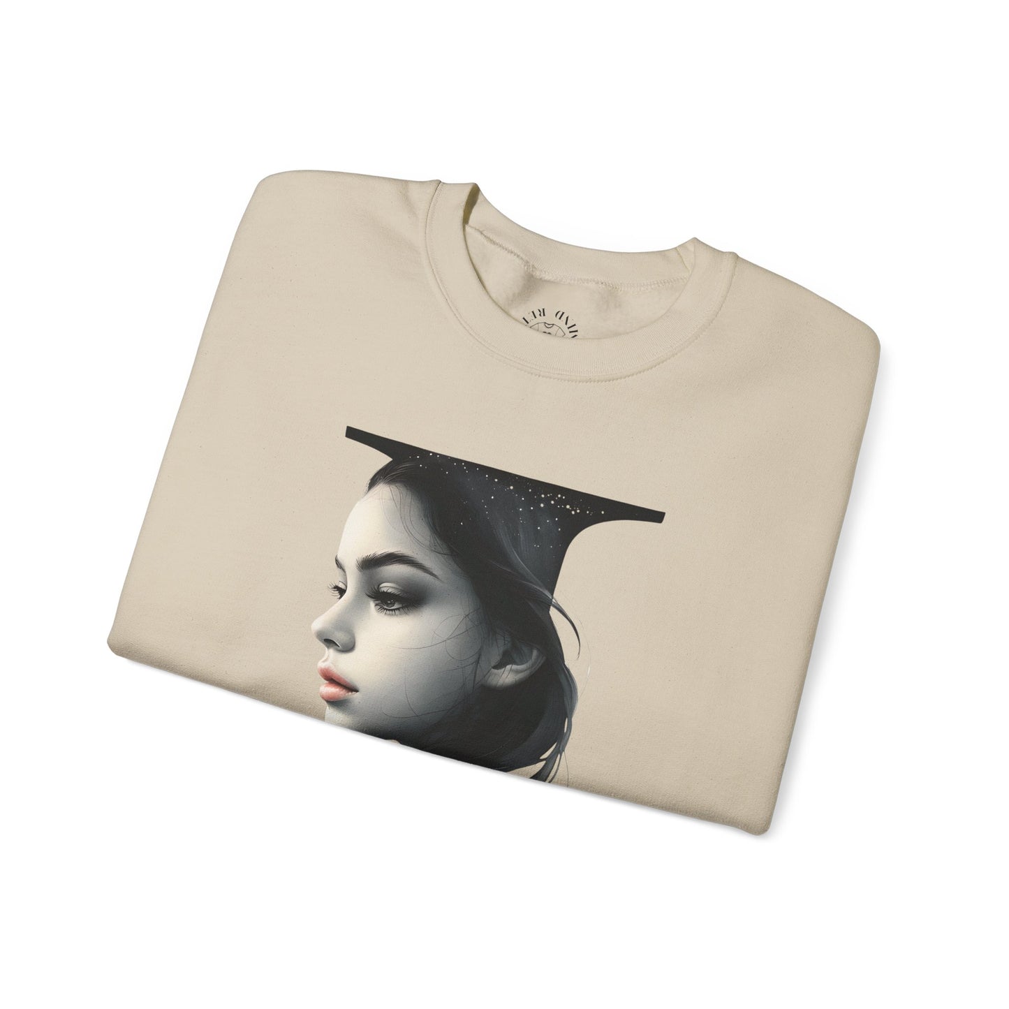 Letter I, Stylish Artistic Sweatshirt, Trendy Crewneck, Graphic Sweater, Cozy Unisex Top, Unique Gift for Art Lovers, Everyday Comfort