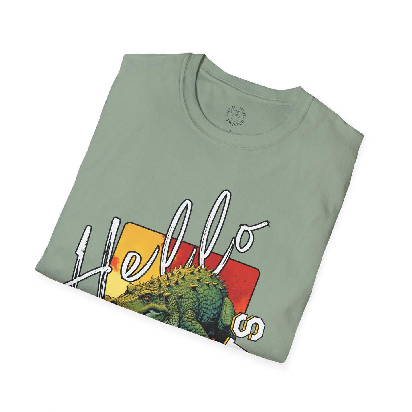 Hello Gorgeous Unisex Softstyle T-Shirt – Fun and Casual Graphic Tee,florida,gator,