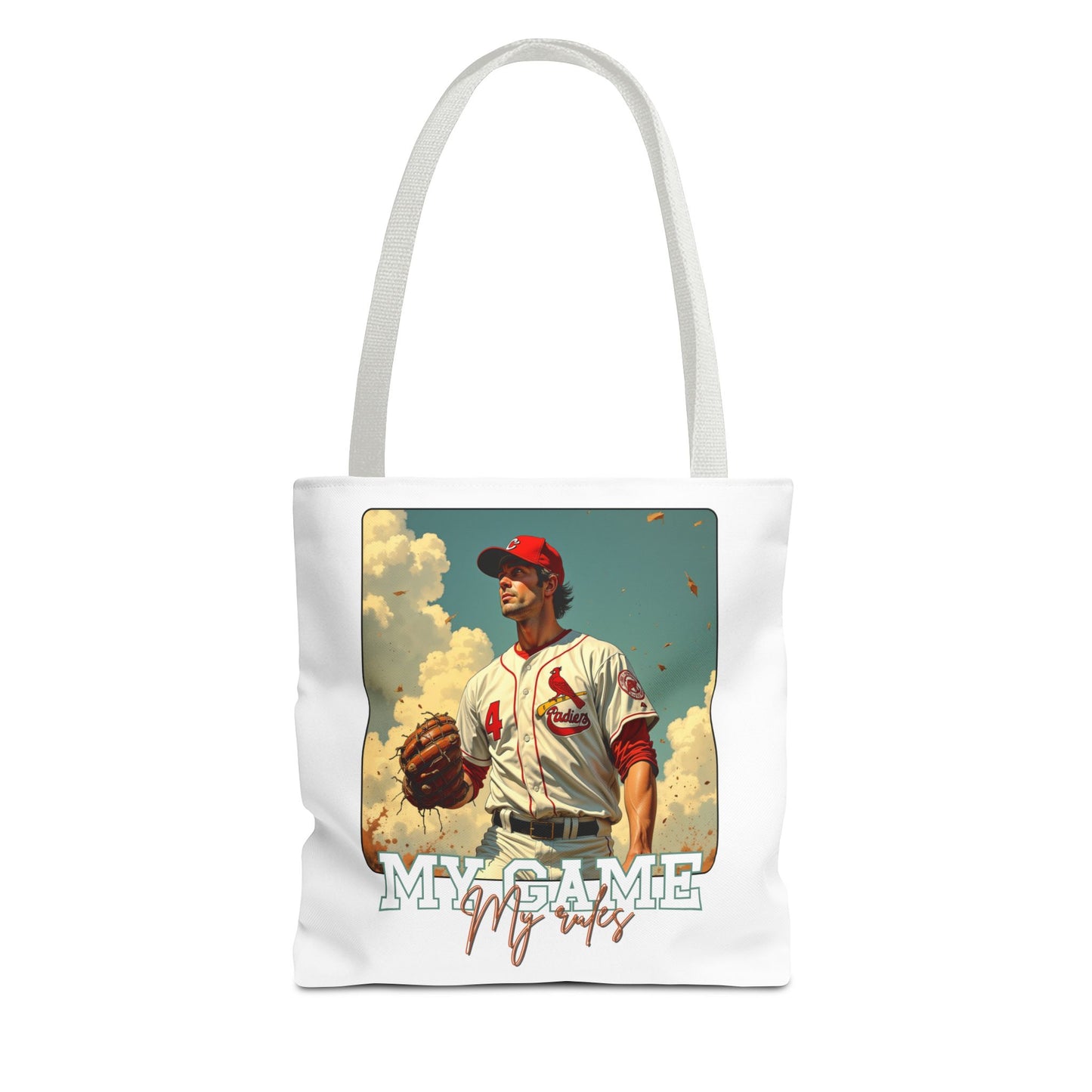 Baseball Tote Bag - My Game, My Stats - Perfect for Sports Fans