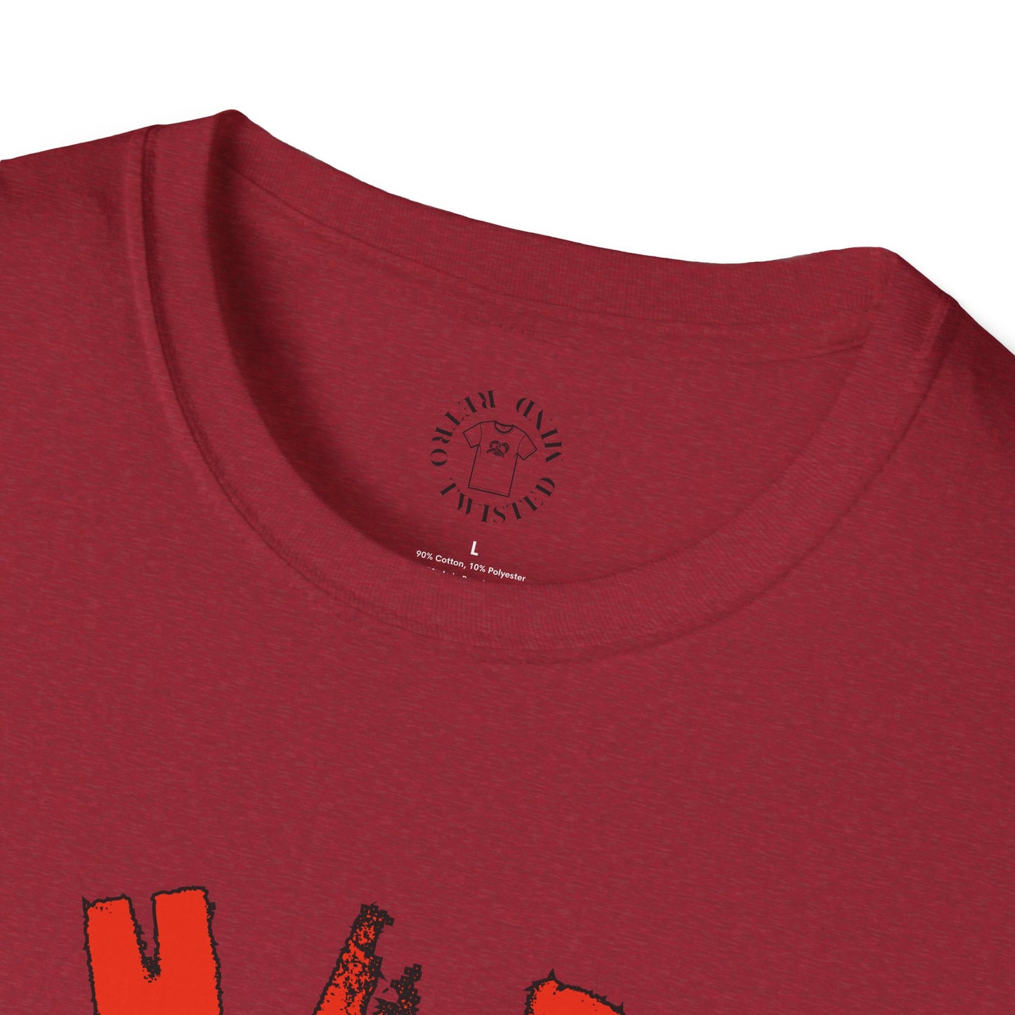 Whimsical Cow Graphic Unisex Softstyle T-Shirt - 'What bull Shhh...'