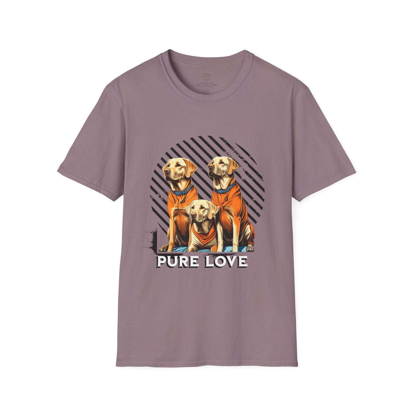 Pure Love Dogs Unisex Softstyle T-Shirt - Perfect Gift for Dog Lovers