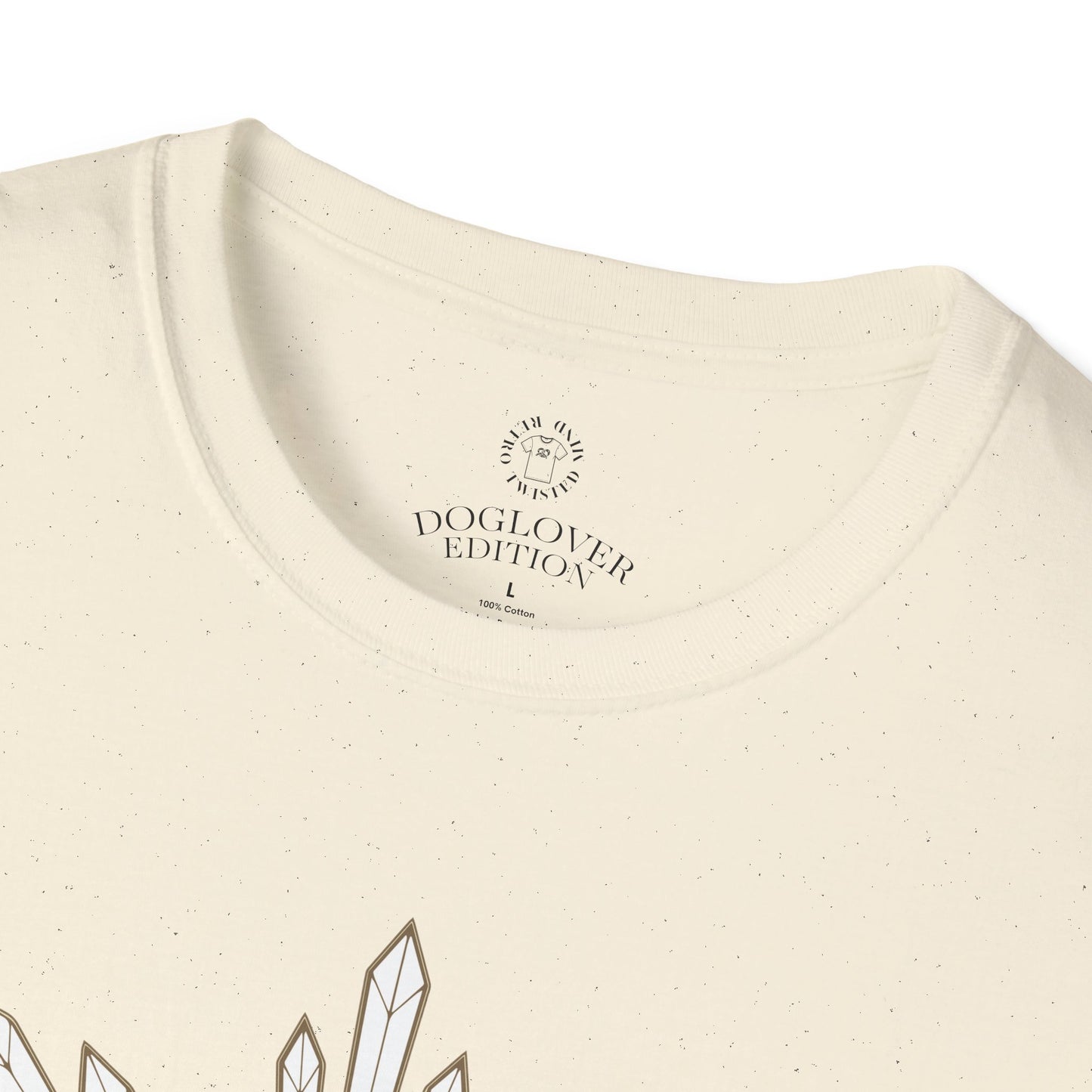 Golden Heart Dog Lover Unisex Softstyle T-Shirt