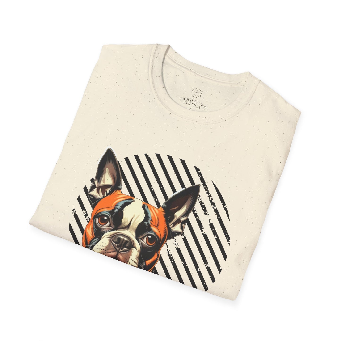 Pure Love French Bulldog T-Shirt | Unisex Softstyle Tee for Dog Lovers