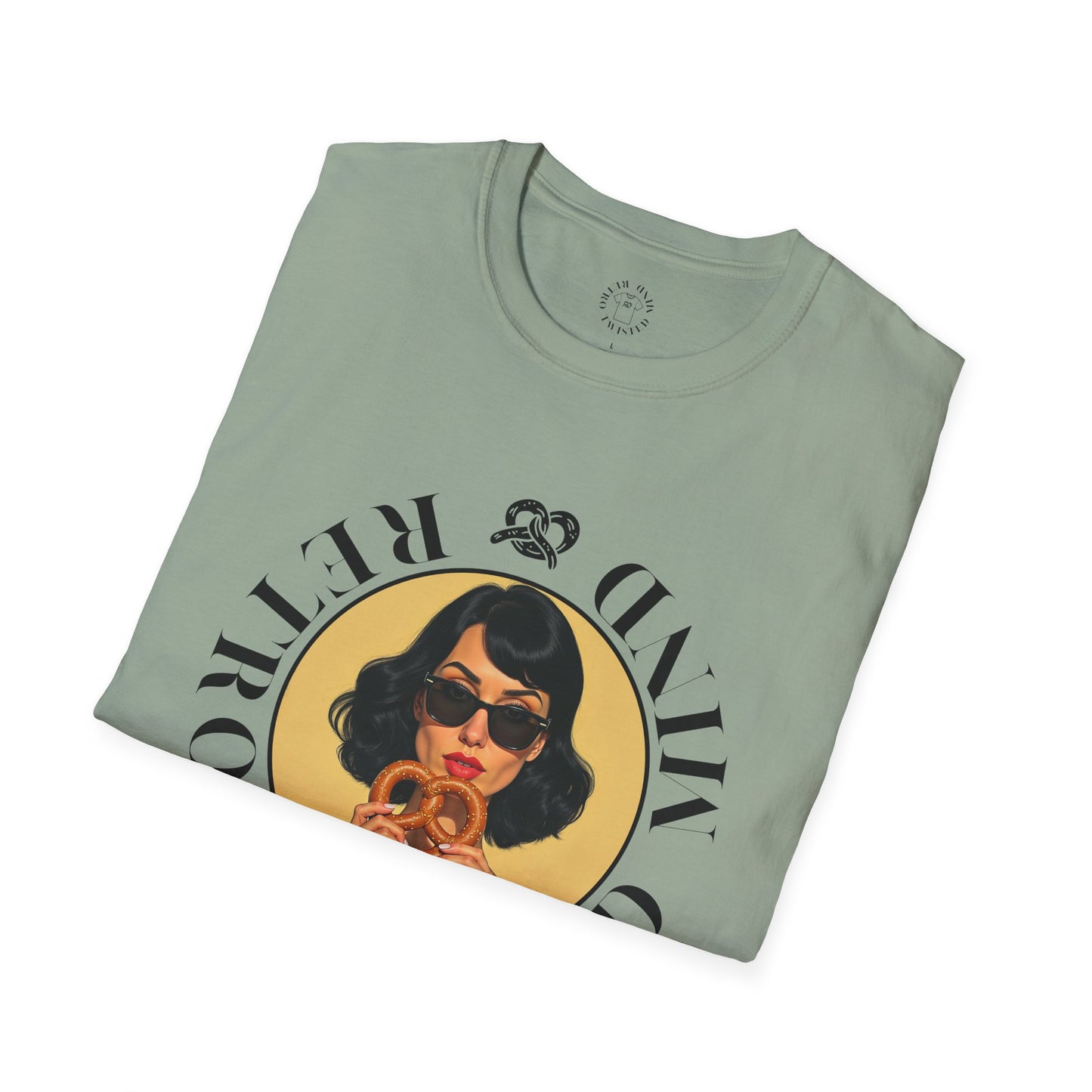 Twisted Mind, Unisex Softstyle T-Shirt - Retro Vibe Graphic Tee, twisted
