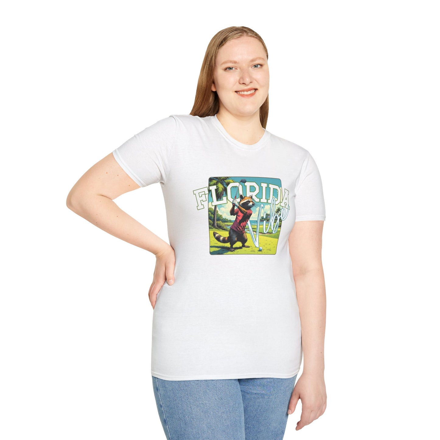 Florida Adventure Unisex Softstyle T-Shirt - Fun Outdoor Vibes, golf, Florida,sport