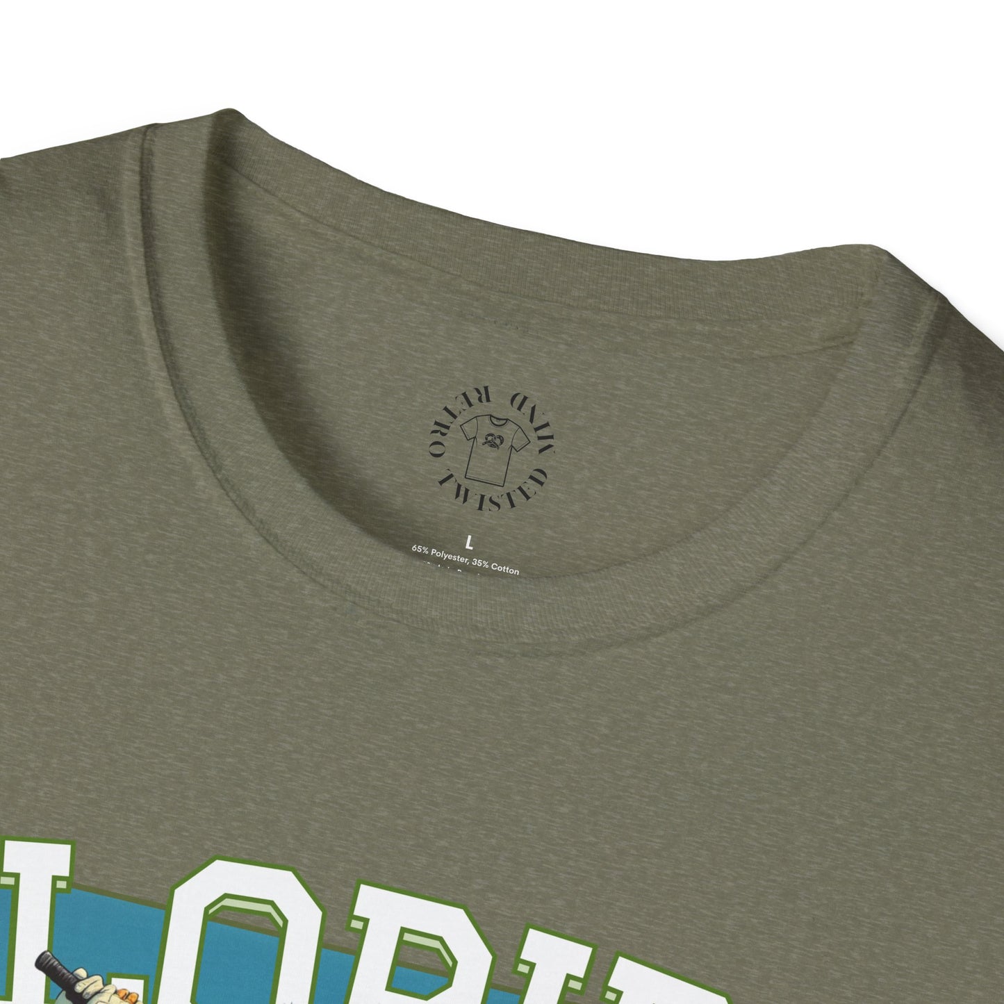 Florida Vibe Unisex Softstyle T-Shirt | Relaxed Fit Graphic Tee for Casual Days, Summer and Travel,florida,sport,golf