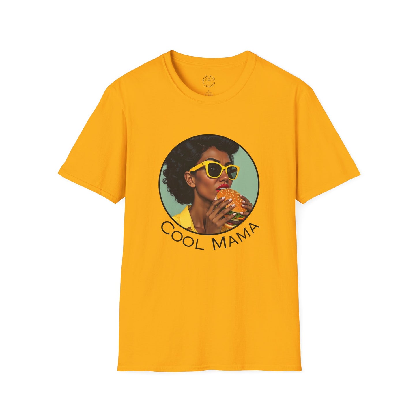 Cool Mama Graphic T-Shirt - Unisex Softstyle Tee for Trendy Moms