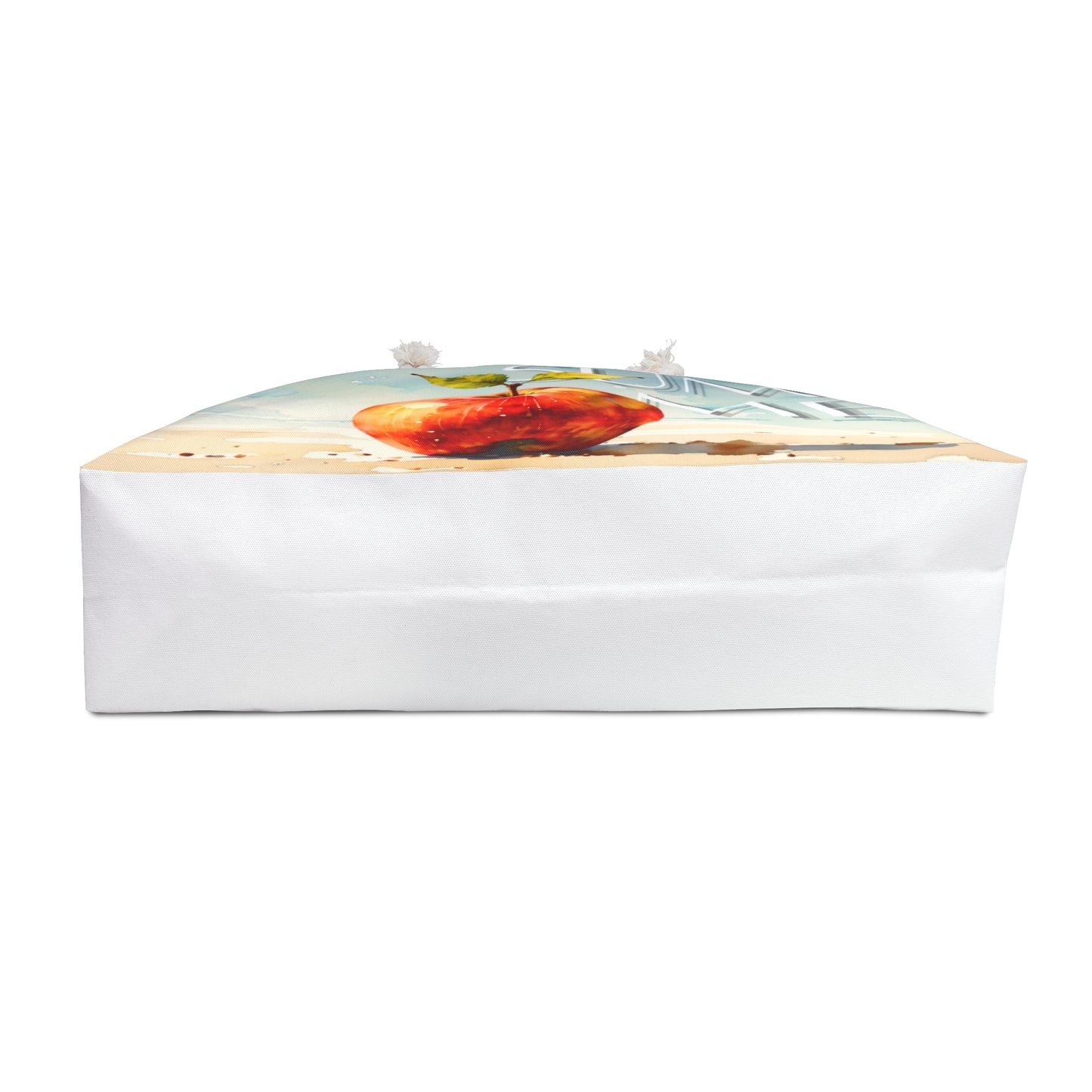 Stylish Weekender Bag with Summer Apple Design - Perfect for Travel & Beach Days