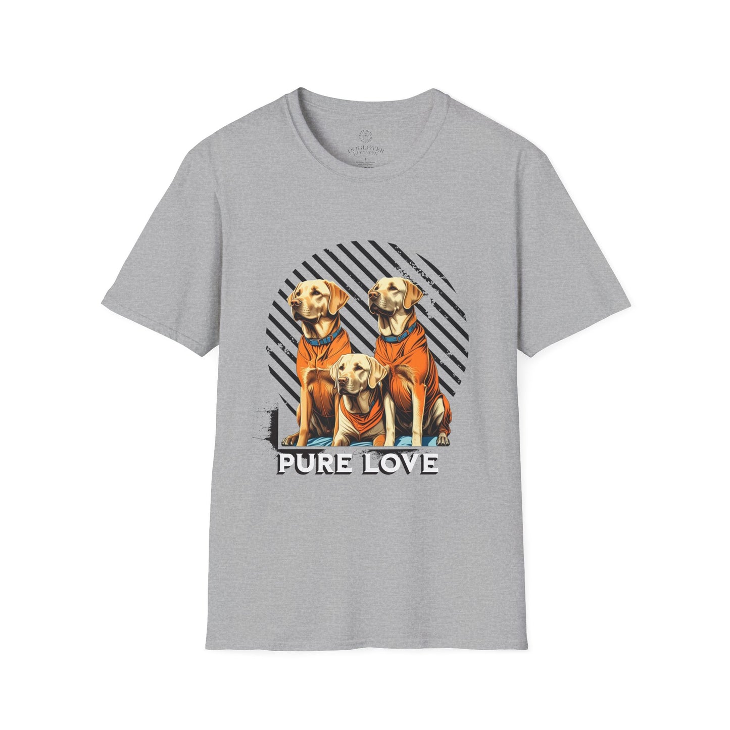 Pure Love Dogs Unisex Softstyle T-Shirt - Perfect Gift for Dog Lovers