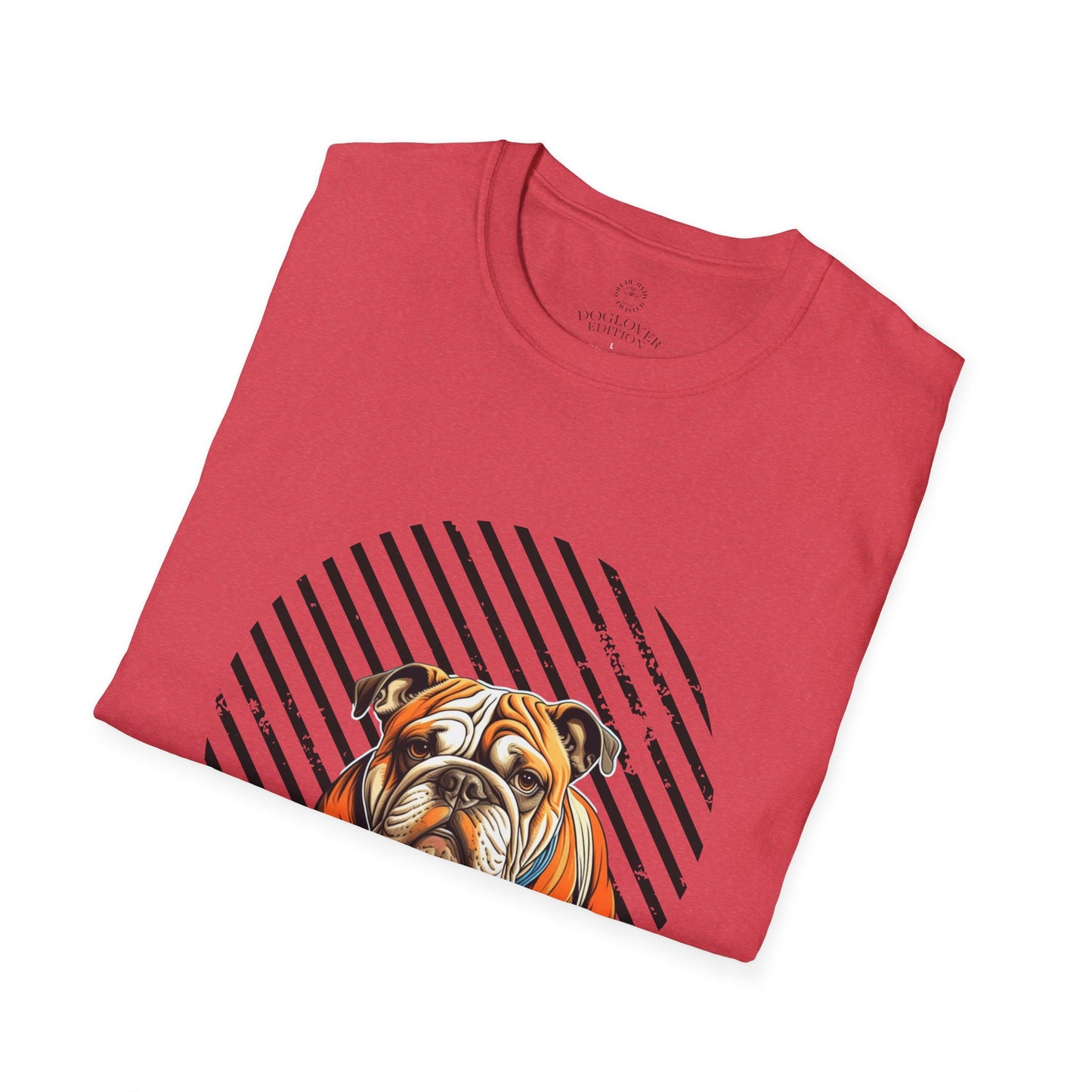 Pure Love Bulldog Unisex Softstyle T-Shirt