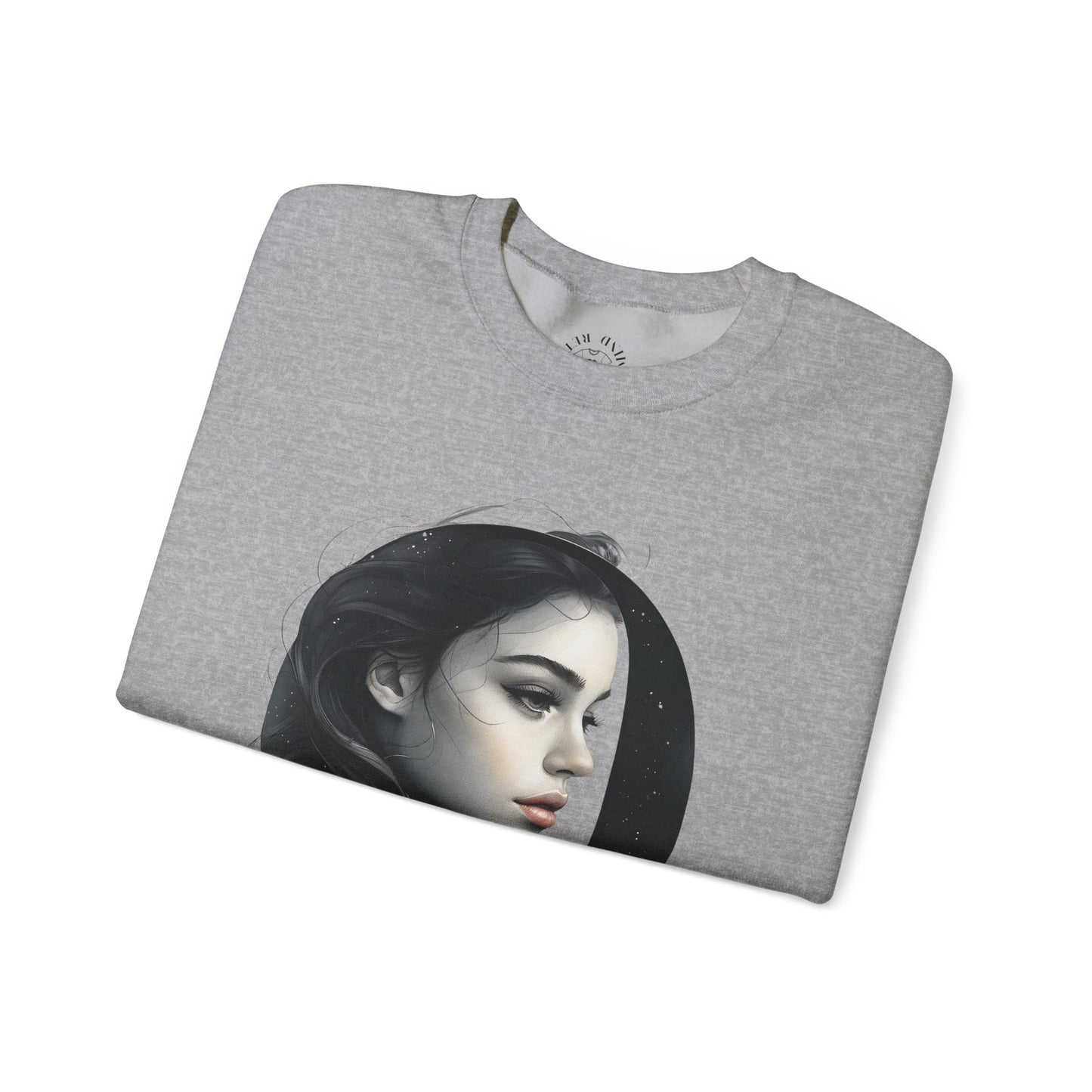 Letter O, Stylish Artistic Sweatshirt, Trendy Crewneck, Graphic Sweater, Cozy Unisex Top, Unique Gift for Art Lovers, Everyday Comfort