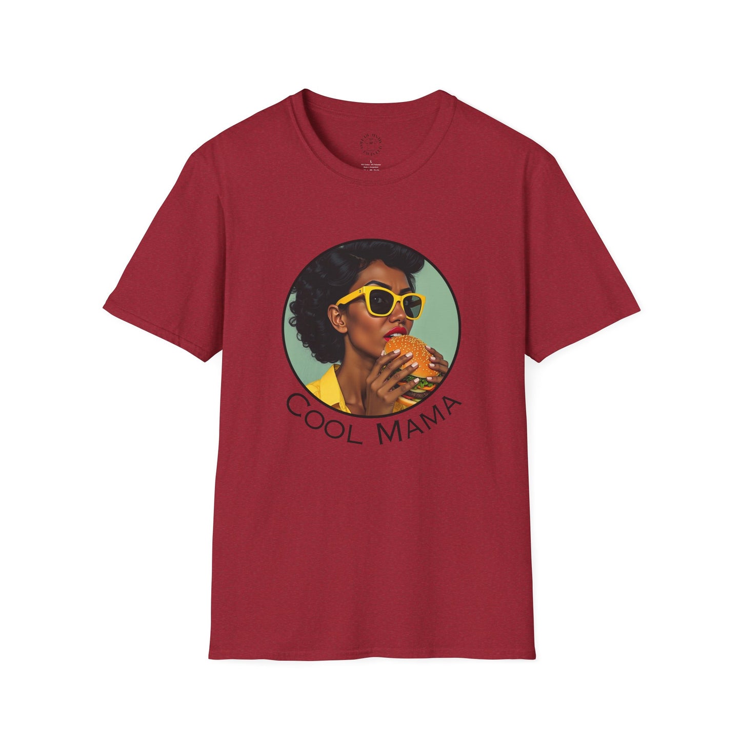Cool Mama Graphic T-Shirt - Unisex Softstyle Tee for Trendy Moms