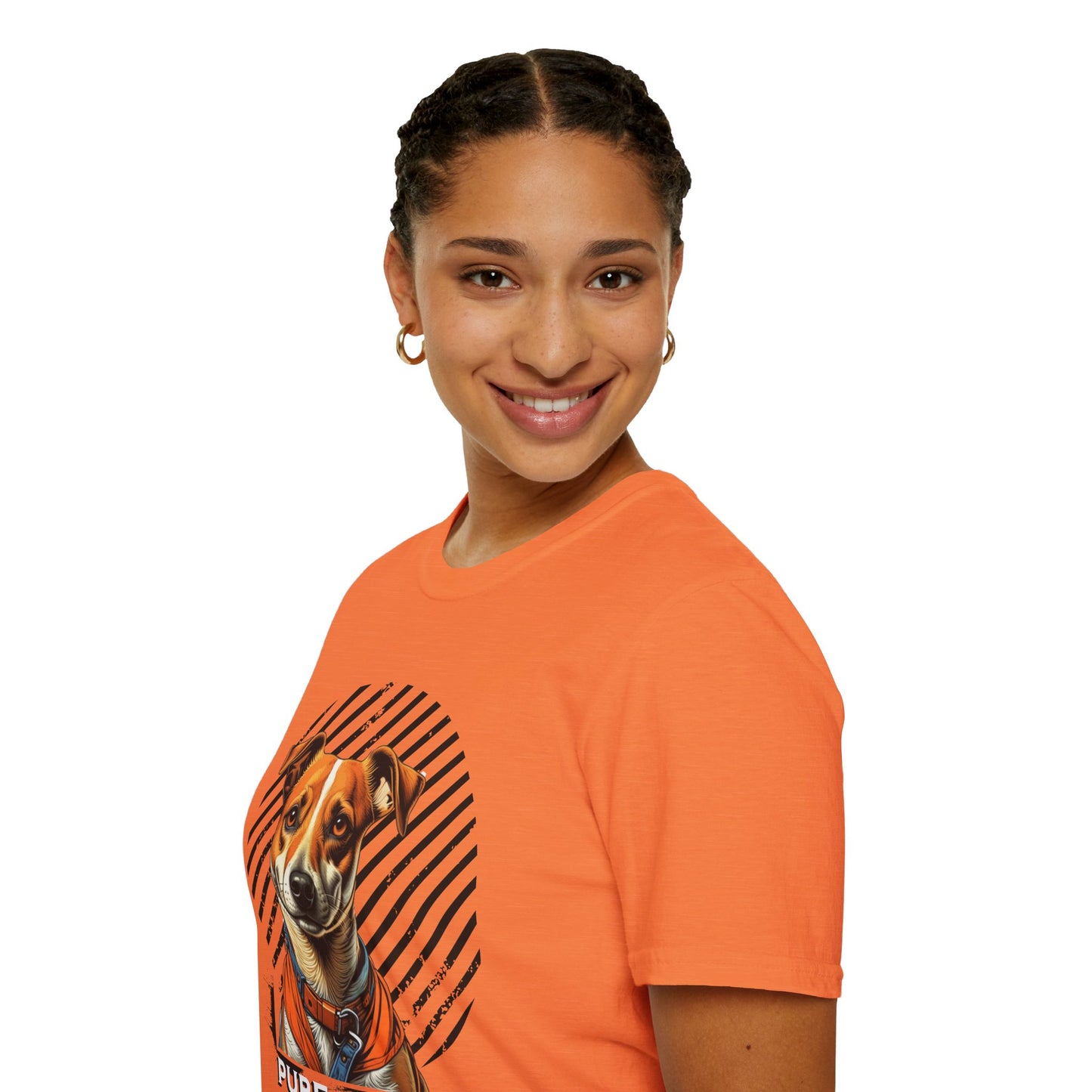 Pure Love Dog Unisex T-Shirt - Softstyle Cotton Tee for Animal Lovers