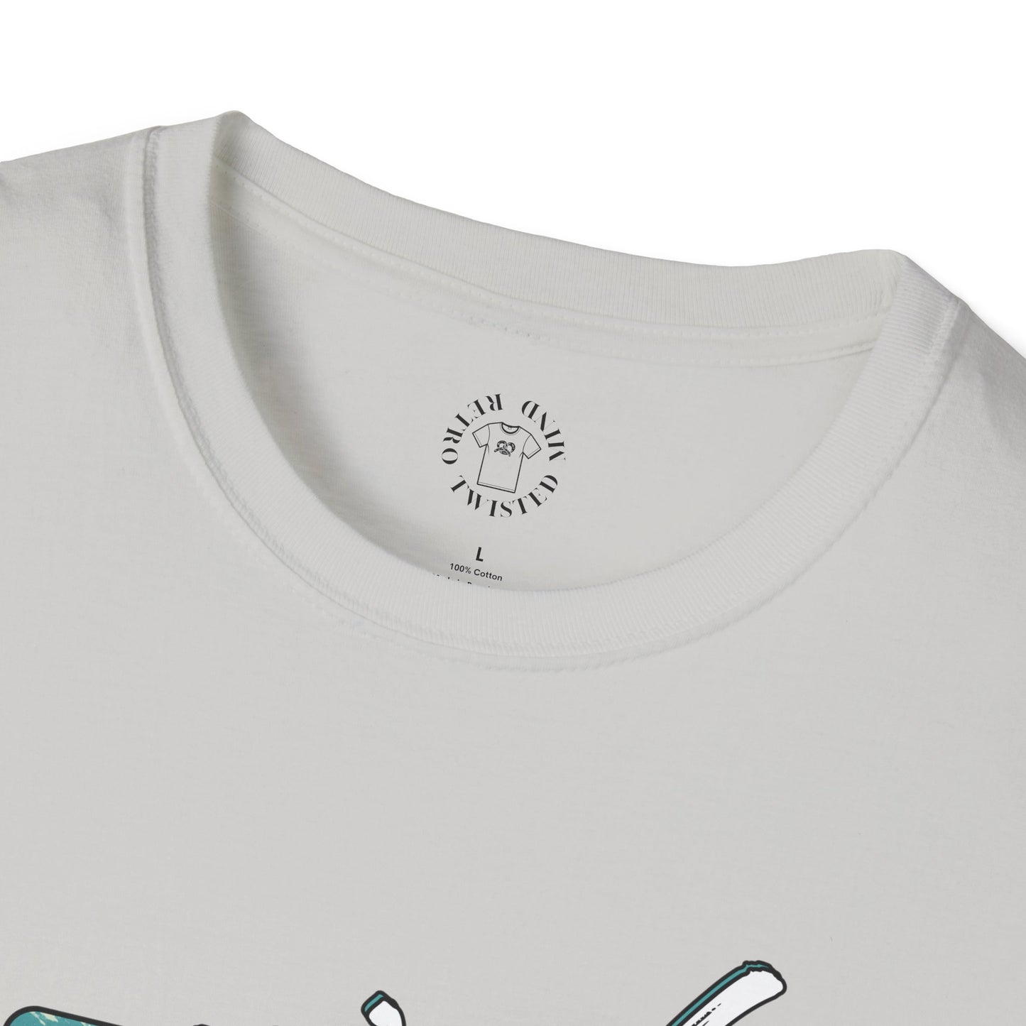 Florida Vibe Unisex Softstyle T-Shirt - Casual Beachwear Tee, manatee