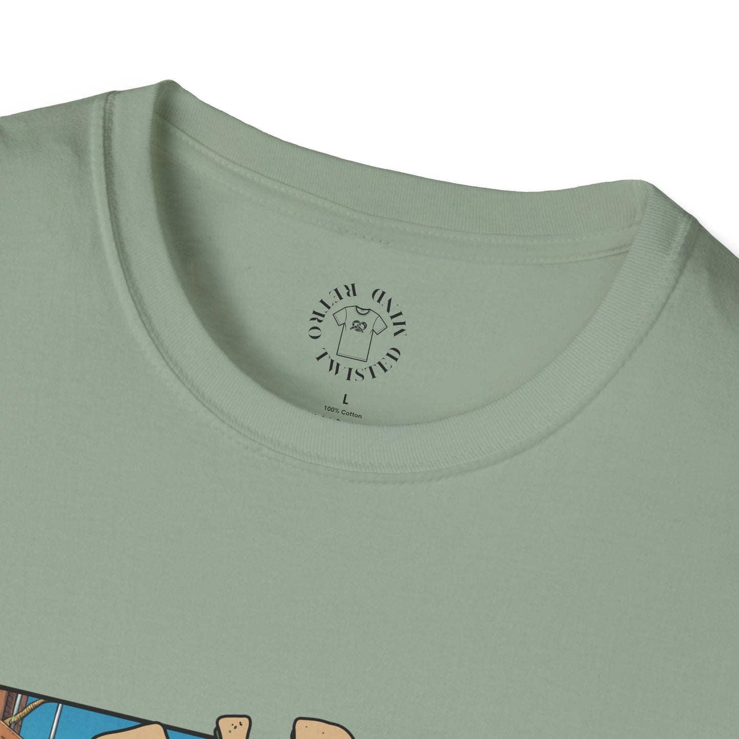 Florida Alligator Unisex Softstyle T-Shirt - Retro Vibe Casual Tee,vacation ,florida,