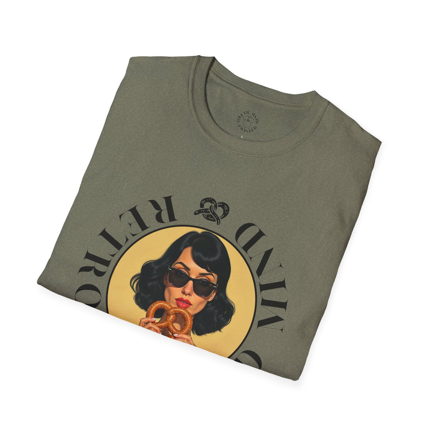 Twisted Mind, Unisex Softstyle T-Shirt - Retro Vibe Graphic Tee, twisted