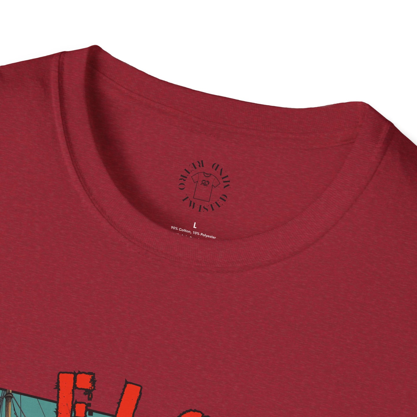 Florida Chill Unisex Softstyle T-Shirt | Vintage Beach Vibe Tee, manatee