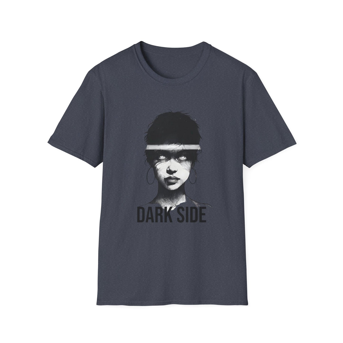Dark Side Graphic Unisex T-Shirt - Cool Casual Wear, Perfect for Gifting, Music Lovers, or Special Occasions