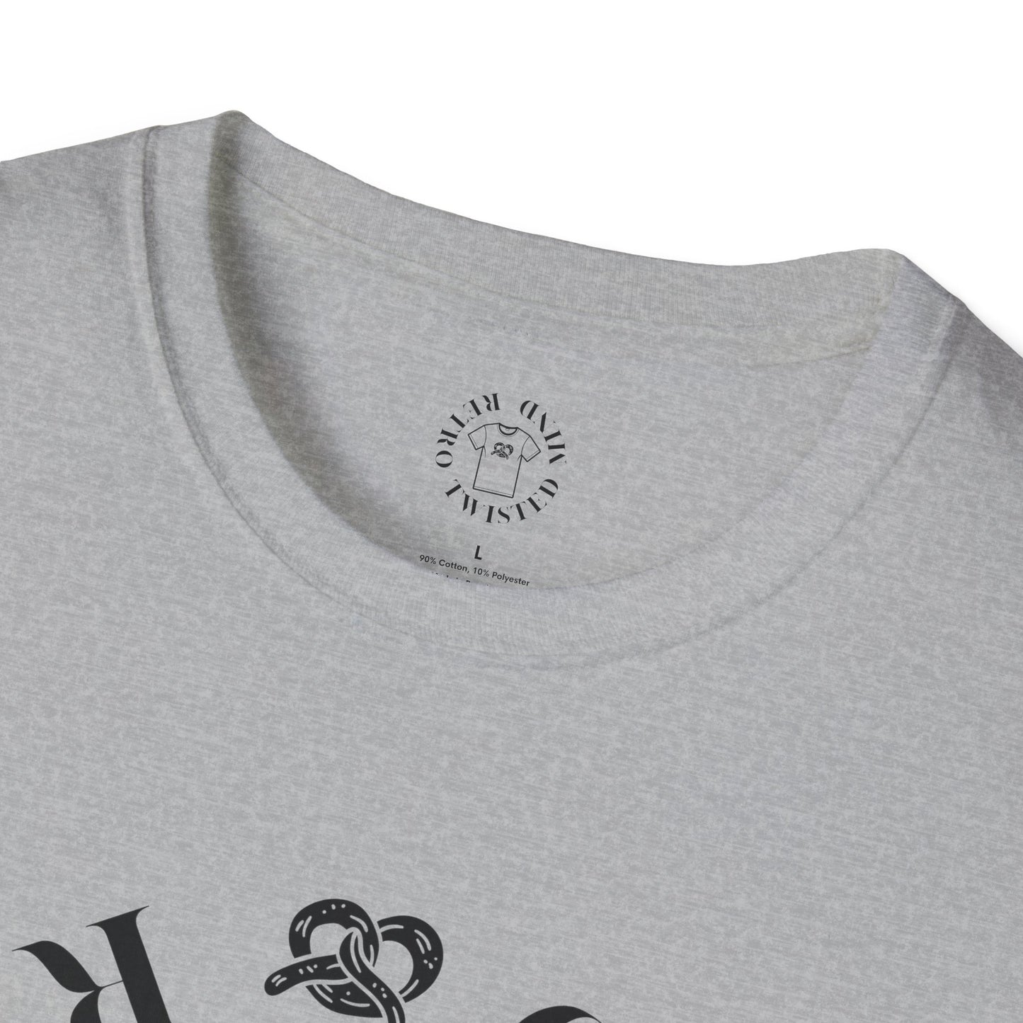 Twisted Mind, Unisex Softstyle T-Shirt - Retro Vibe Graphic Tee, twisted