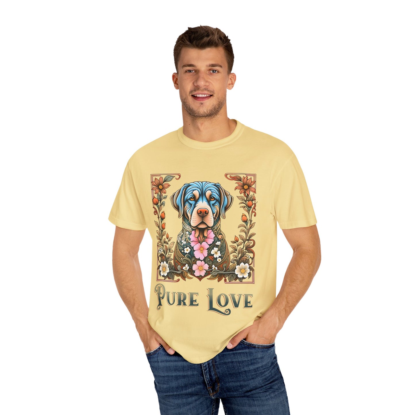 Pure Love Dog Graphic Unisex T-Shirt