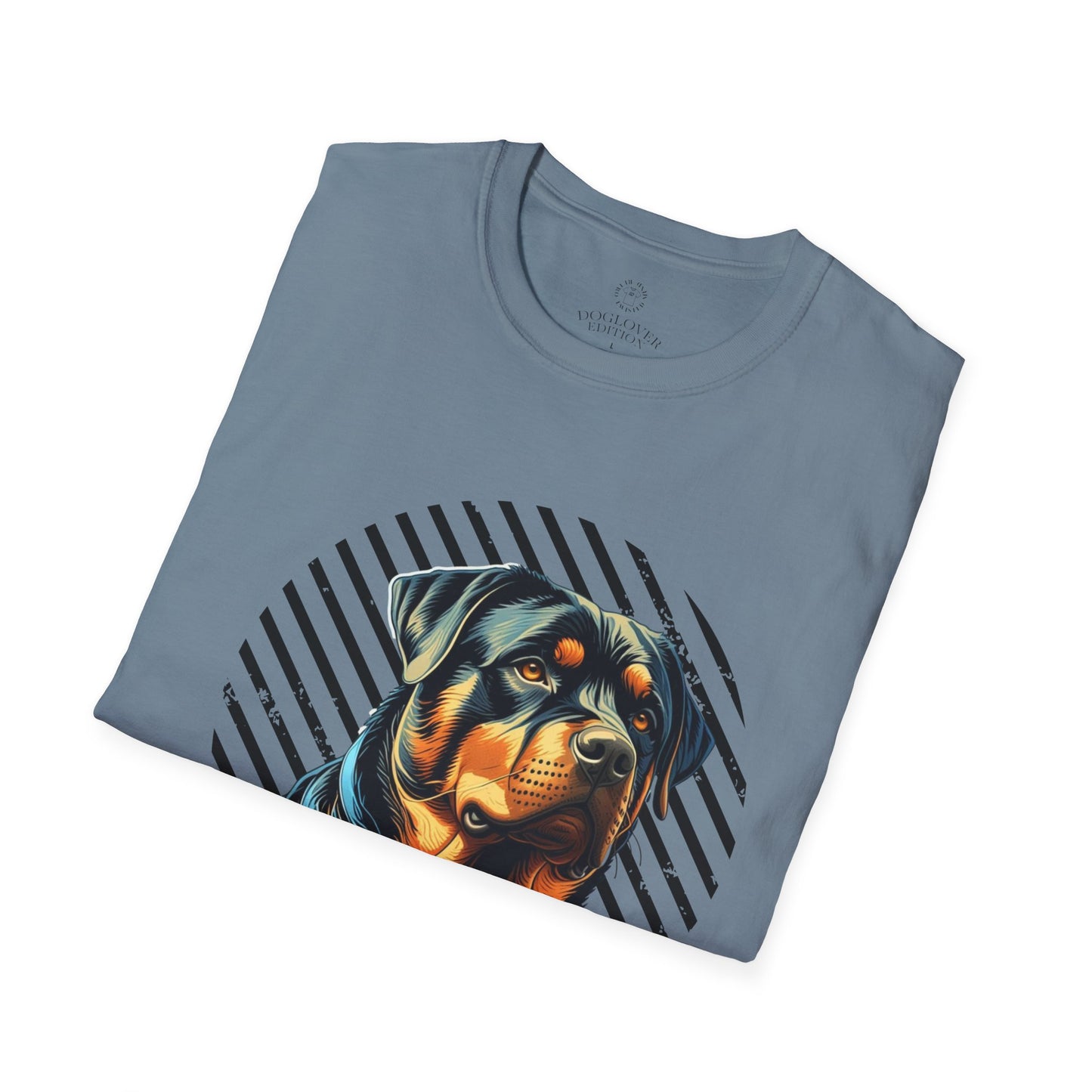 Pure Love Rottweiler Unisex Softstyle T-Shirt - Dog Lover Gift