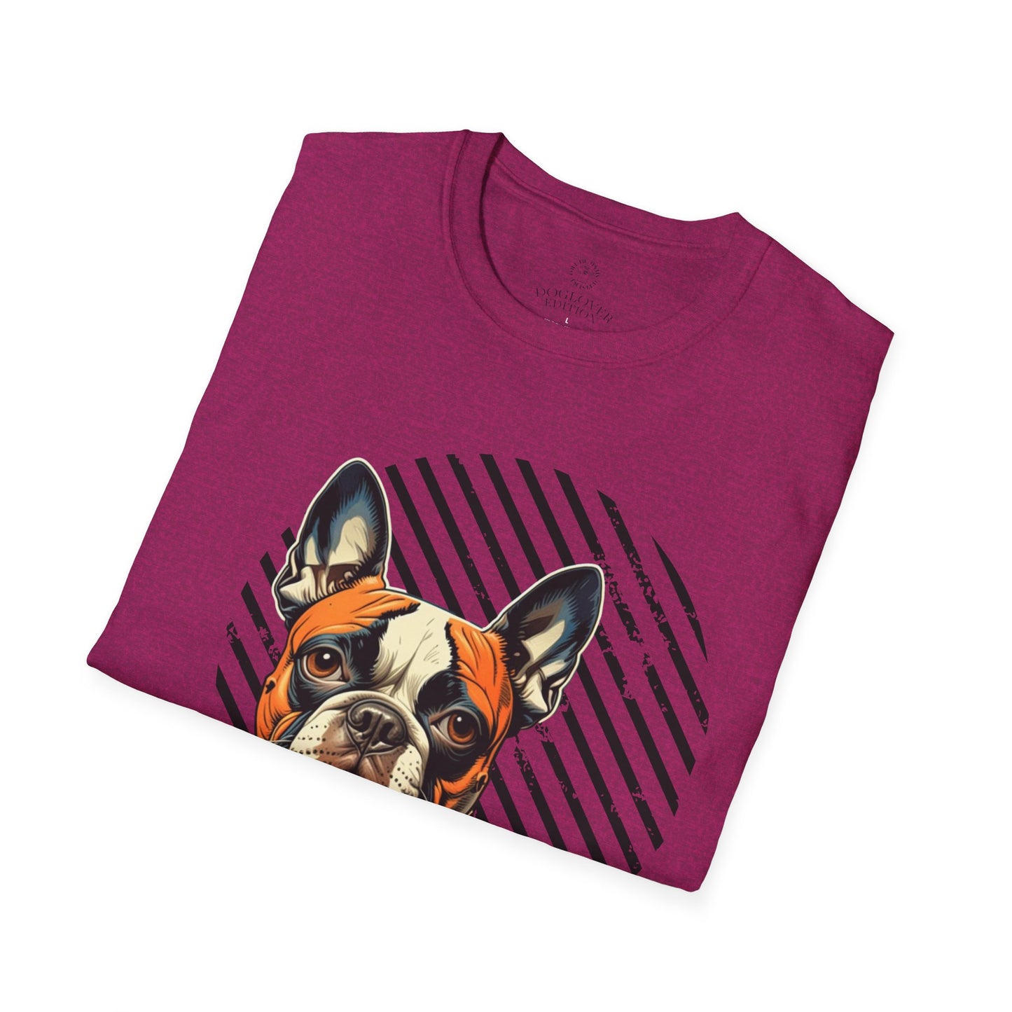 Pure Love French Bulldog Unisex Softstyle T-Shirt