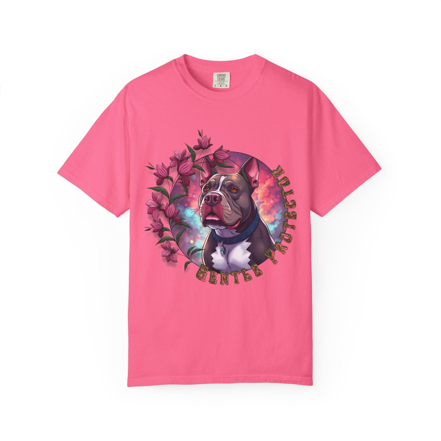 Gentle Protector T-shirt, Dog Lover Gift, Animal Rescue Tee, Pet Awareness Shirt, Mother's Day Present, Casual Everyday Wear