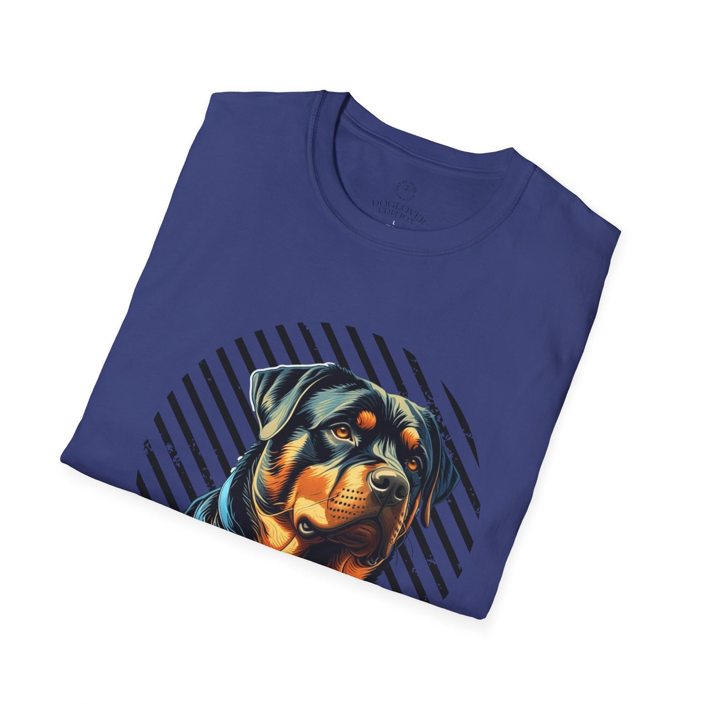 Pure Love Rottweiler Unisex Softstyle T-Shirt - Dog Lover Gift