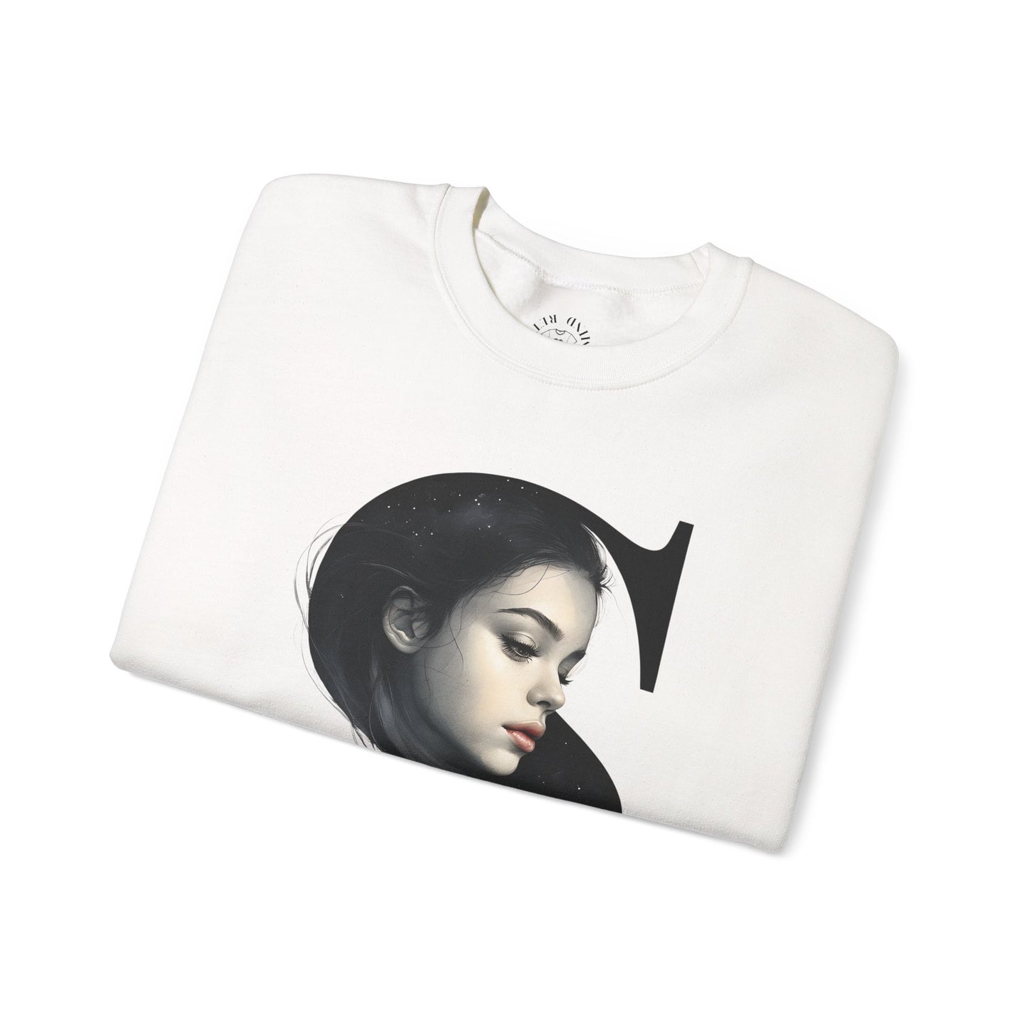 Letter S, Stylish Artistic Sweatshirt, Trendy Crewneck, Graphic Sweater, Cozy Unisex Top, Unique Gift for Art Lovers, Everyday Comfort