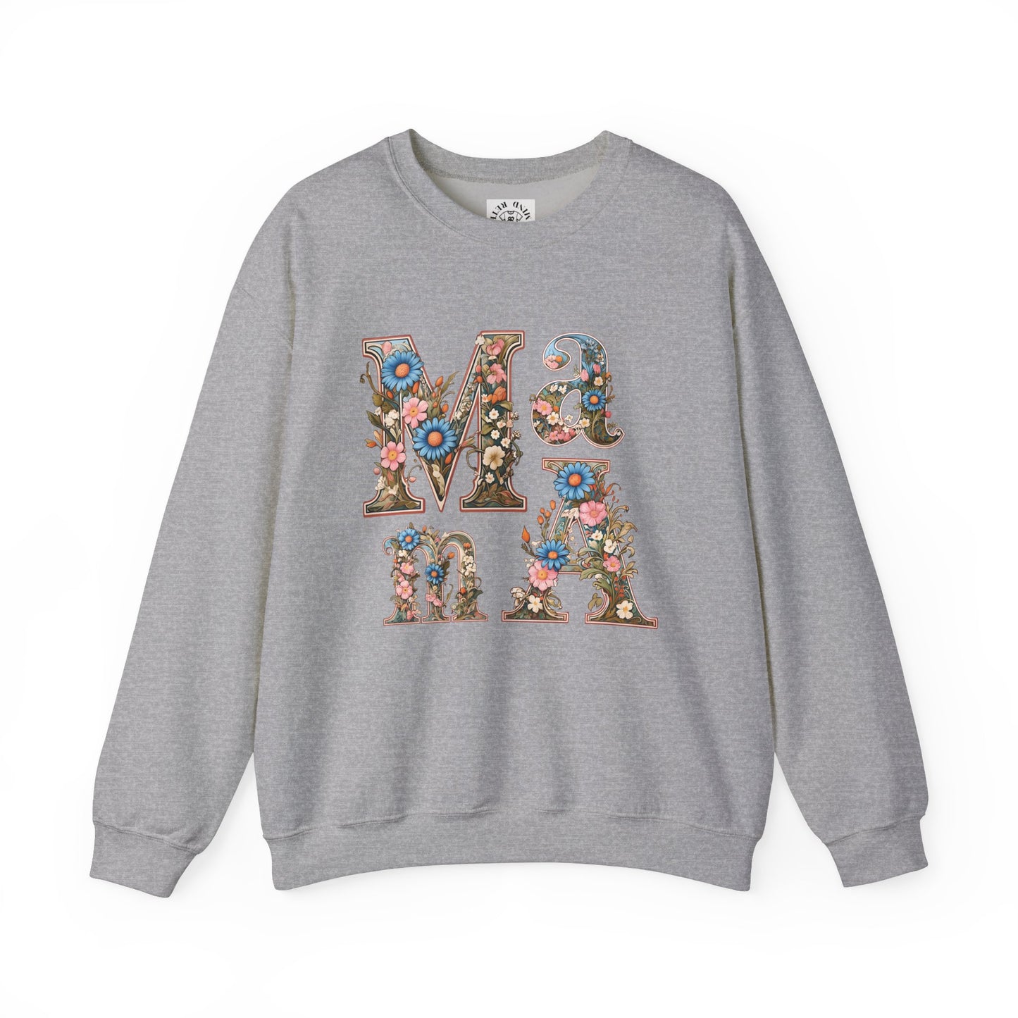 Unisex Heavy Blend™ Crewneck Sweatshirt,mother day gift, mama ,flower