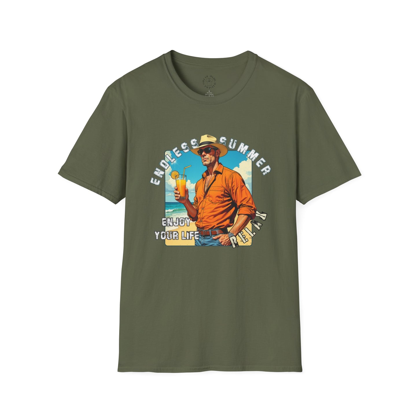 Endless Summer Unisex Softstyle T-Shirt – Enjoy Your Life Graphic Tee