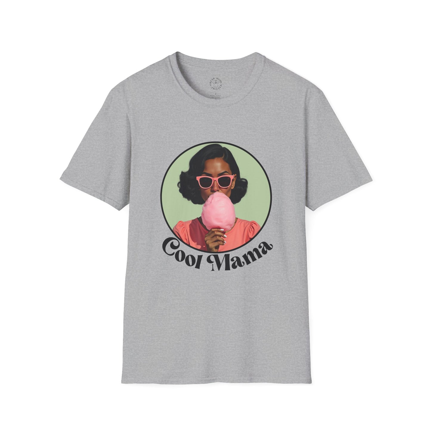 Cool Mama Graphic Unisex Softstyle T-Shirt - Perfect for Moms, Fun Gift for Mother's Day