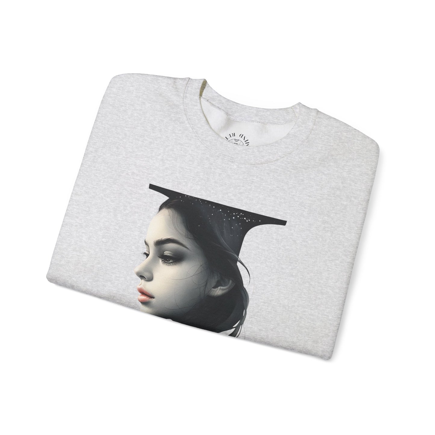 Letter I, Stylish Artistic Sweatshirt, Trendy Crewneck, Graphic Sweater, Cozy Unisex Top, Unique Gift for Art Lovers, Everyday Comfort