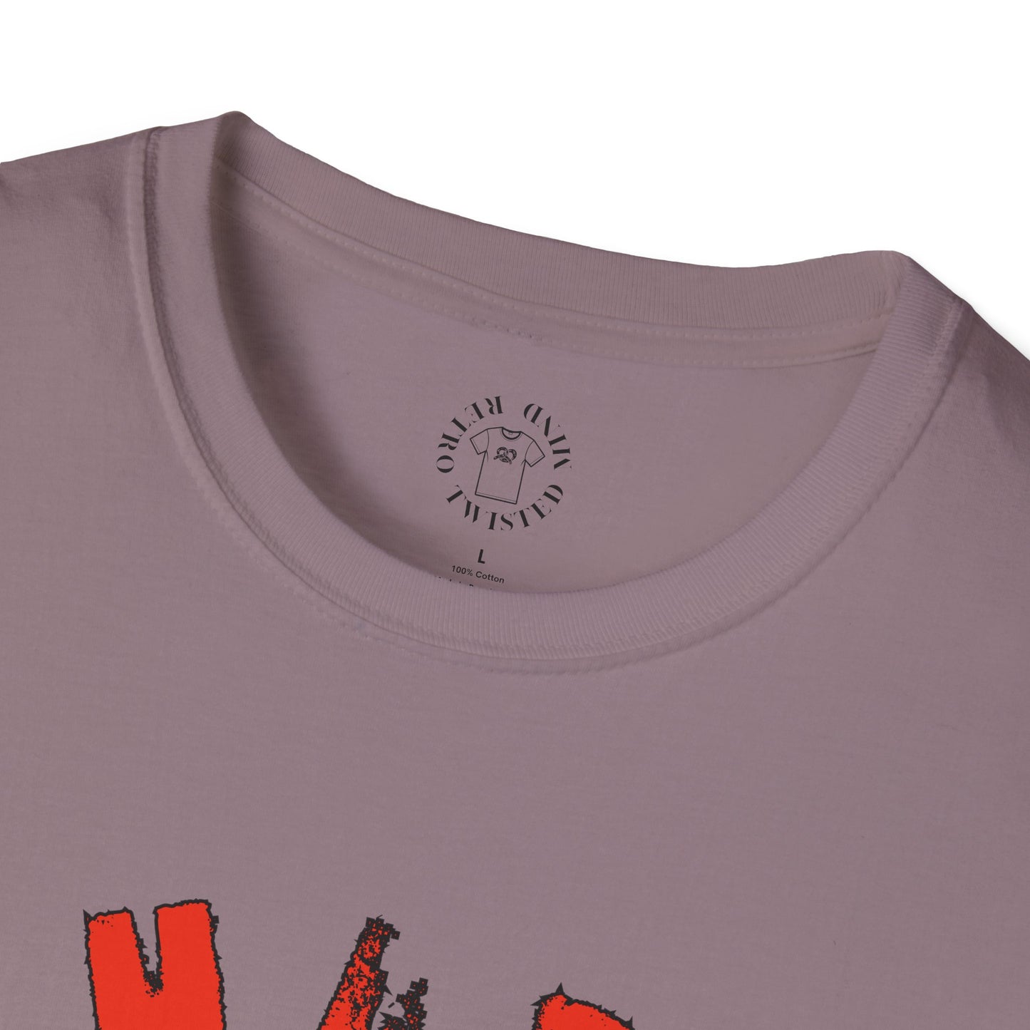 Whimsical Cow Graphic Unisex Softstyle T-Shirt - 'What bull Shhh...'
