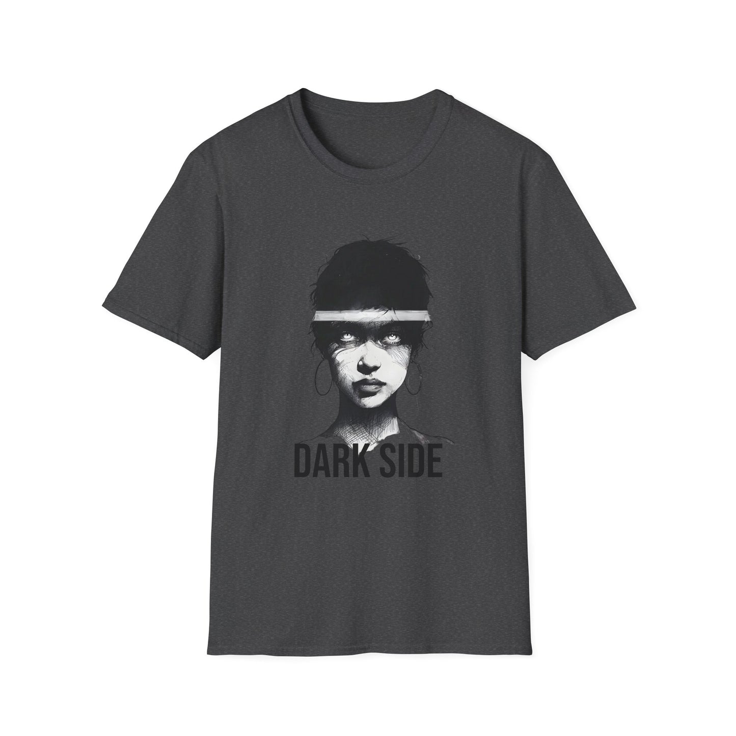 Dark Side Graphic Unisex T-Shirt - Cool Casual Wear, Perfect for Gifting, Music Lovers, or Special Occasions