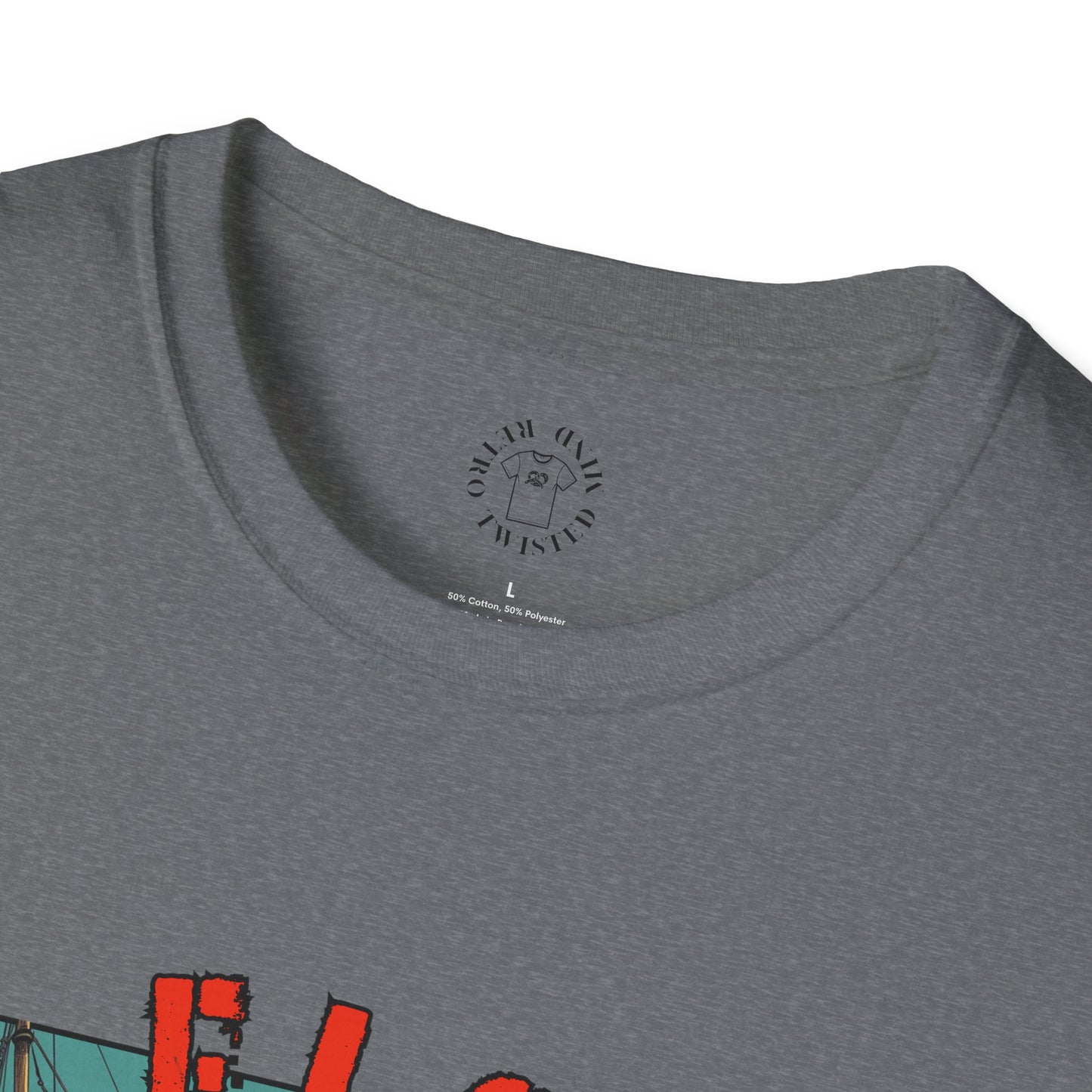 Florida Chill Unisex Softstyle T-Shirt | Vintage Beach Vibe Tee, manatee
