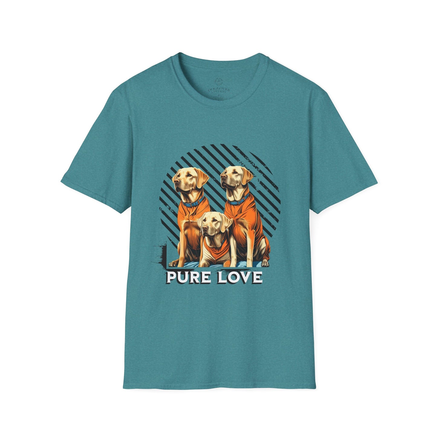 Pure Love Dogs Unisex Softstyle T-Shirt - Perfect Gift for Dog Lovers