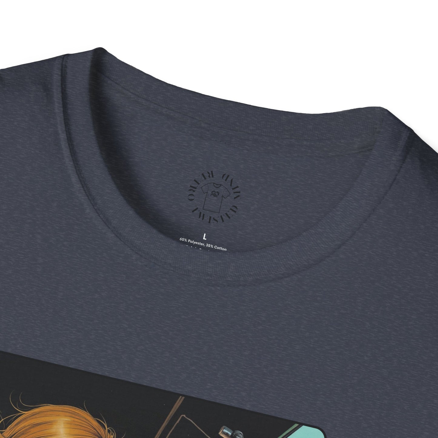 In My Element Graphic T-Shirt | Unisex Softstyle Tee,woman driving