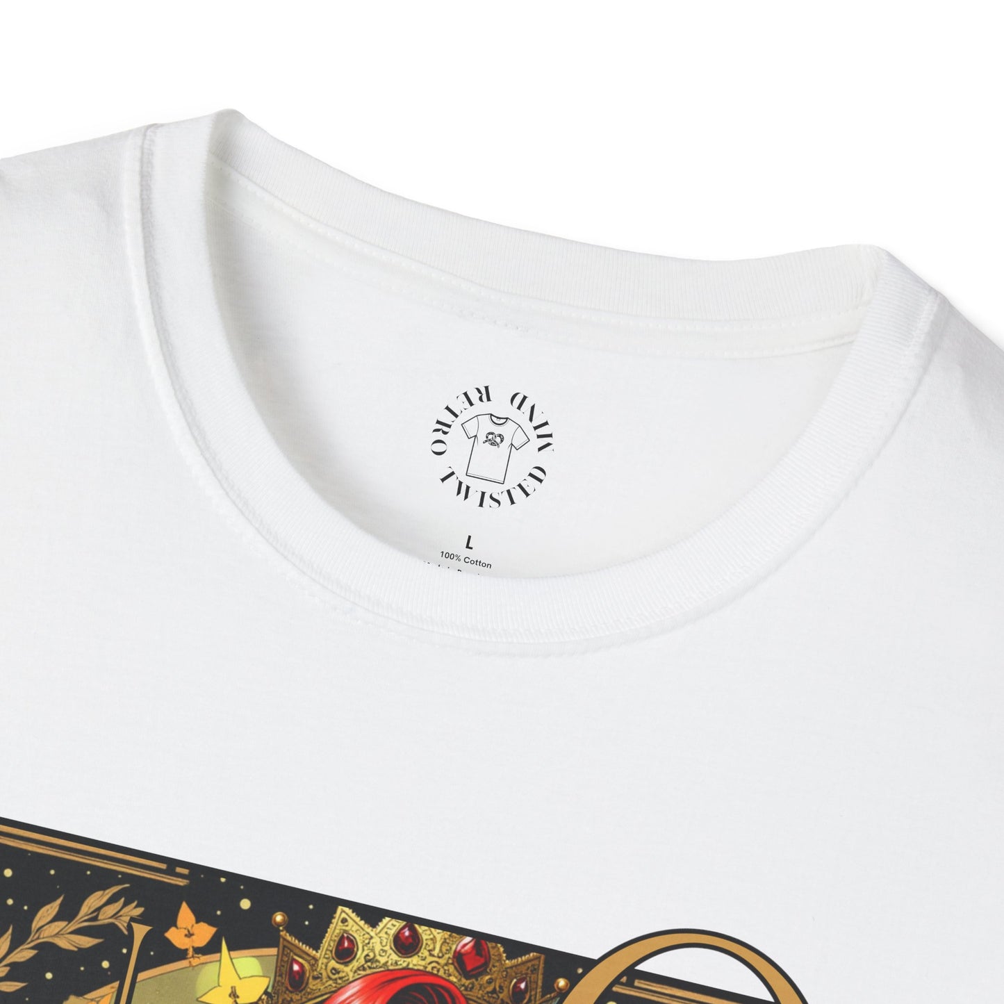 Enchanting Queen Graphic Unisex Softstyle T-Shirt,queen,girl