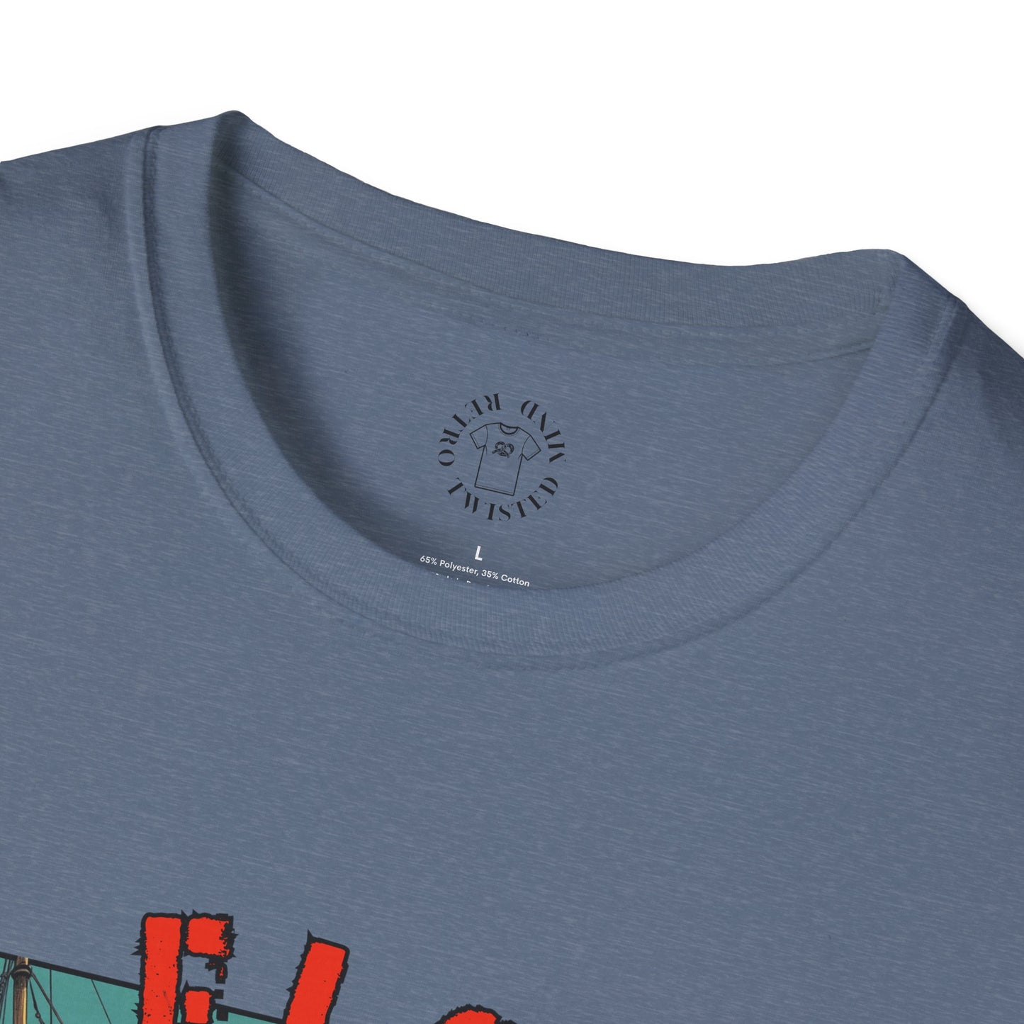 Florida Chill Unisex Softstyle T-Shirt | Vintage Beach Vibe Tee, manatee
