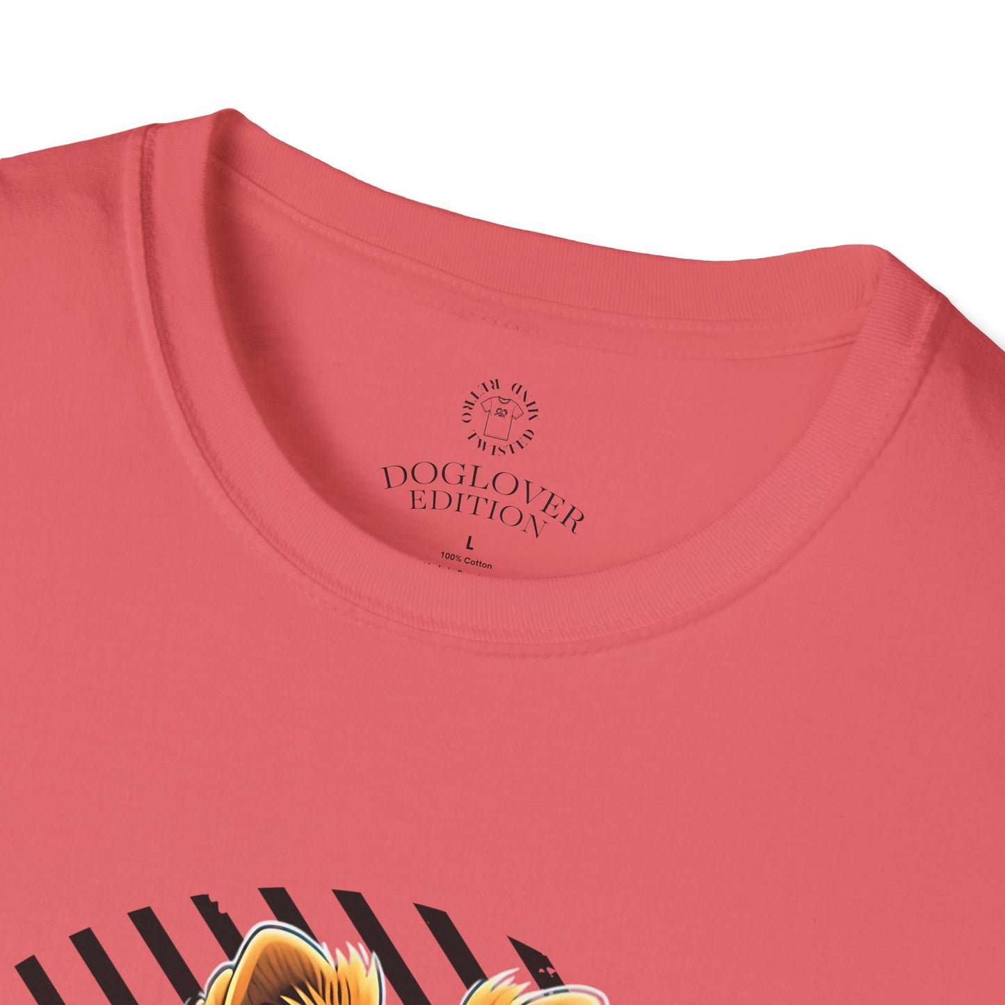 Unisex Softstyle T-Shirt - 'Pure Love' Pomeranian Print