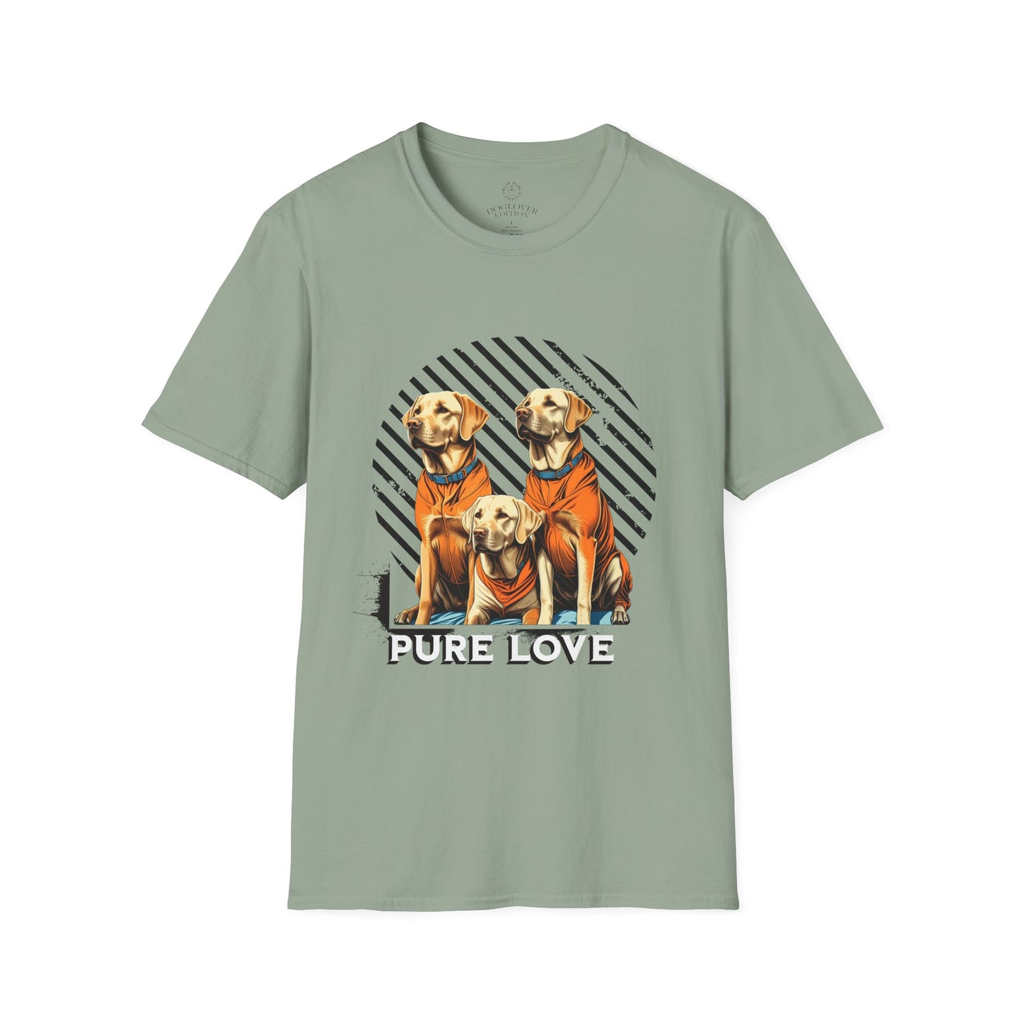 Pure Love Dogs Unisex Softstyle T-Shirt - Perfect Gift for Dog Lovers