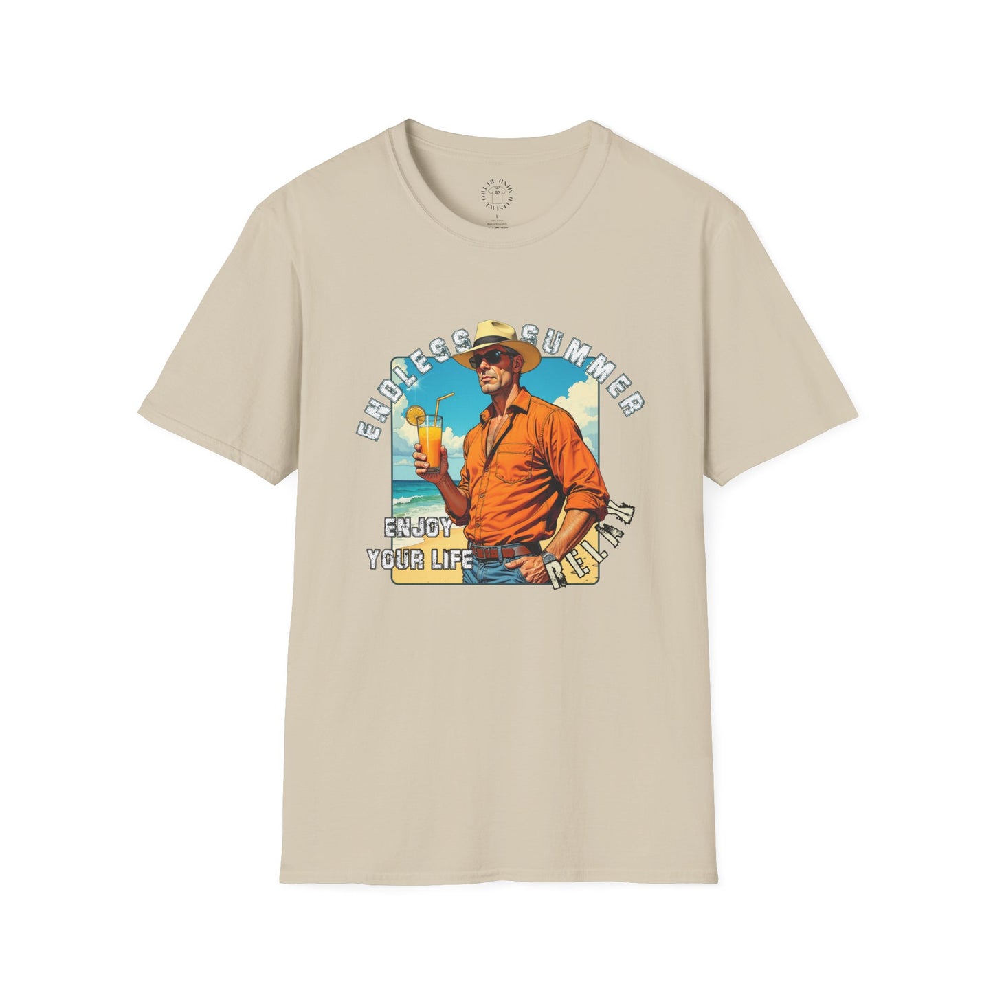 Endless Summer Unisex Softstyle T-Shirt – Enjoy Your Life Graphic Tee