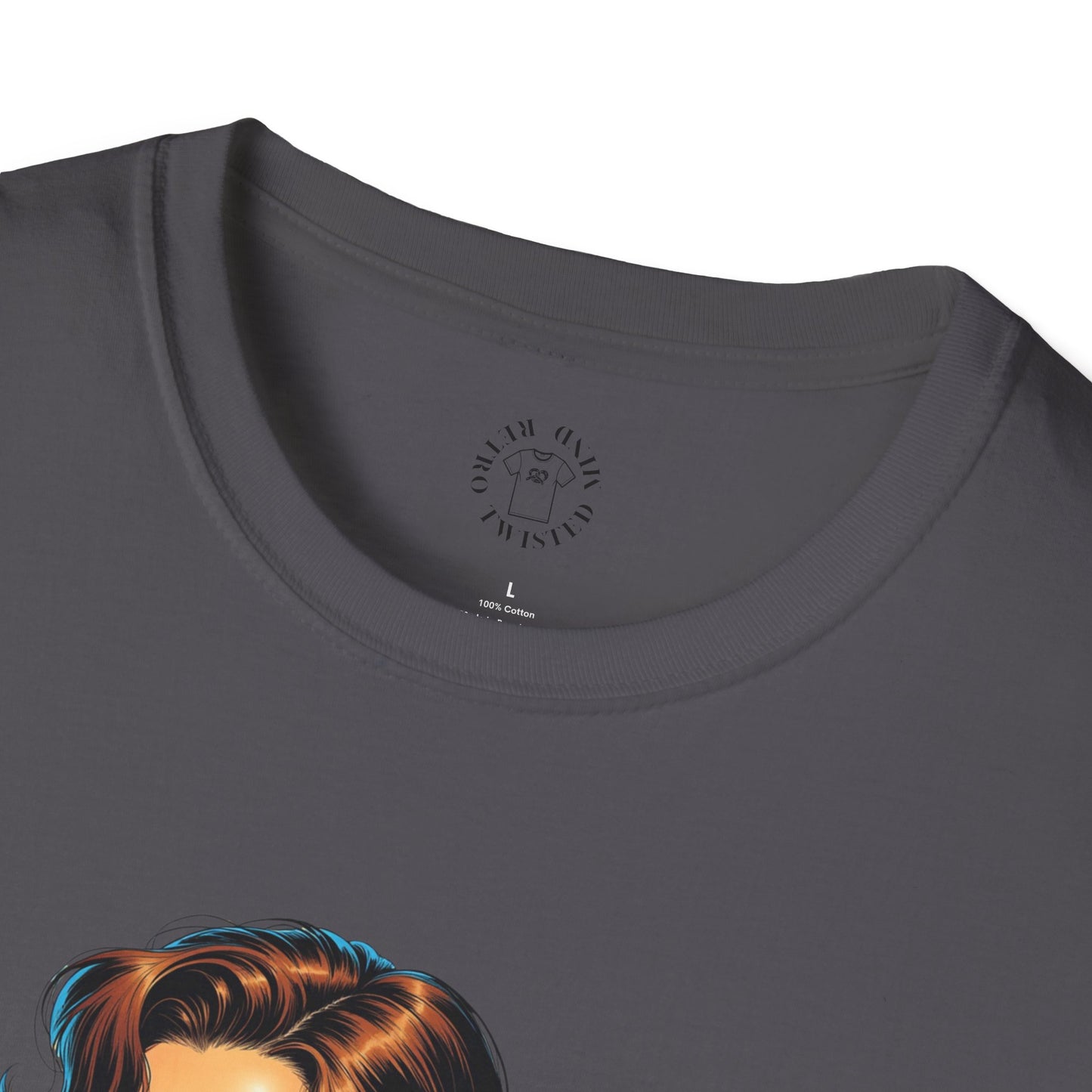 Retro Inspired 'Say Nothin' Unisex Softstyle T-Shirt,twisted