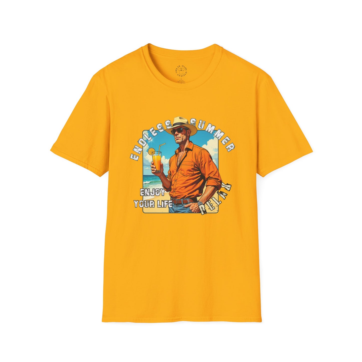 Endless Summer Unisex Softstyle T-Shirt – Enjoy Your Life Graphic Tee