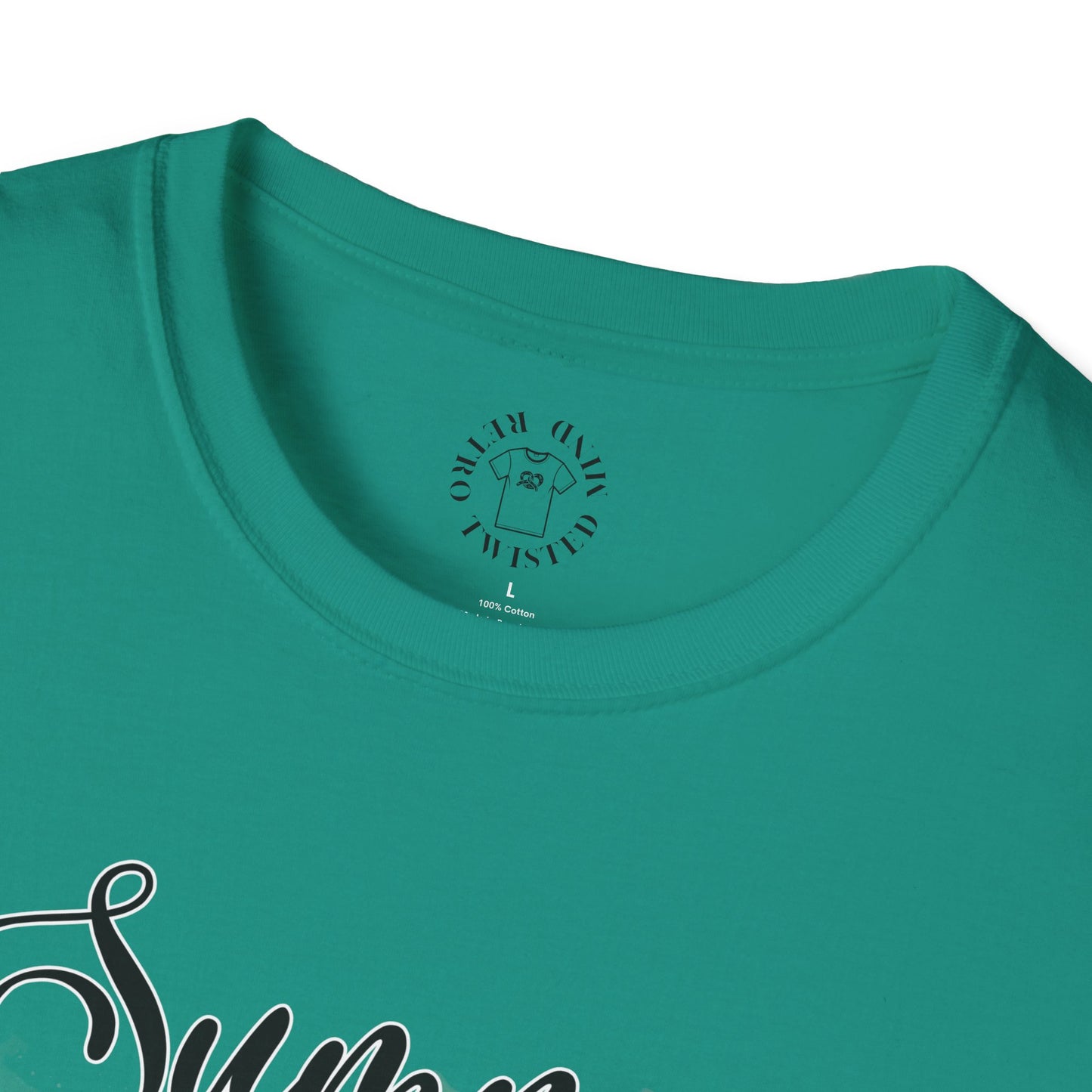 Summer Colors Cocktail T-Shirt, Unisex Tee, Fun Summer Wear, Gift for Cocktails Lovers, Beach Party Shirt, Vacation Top