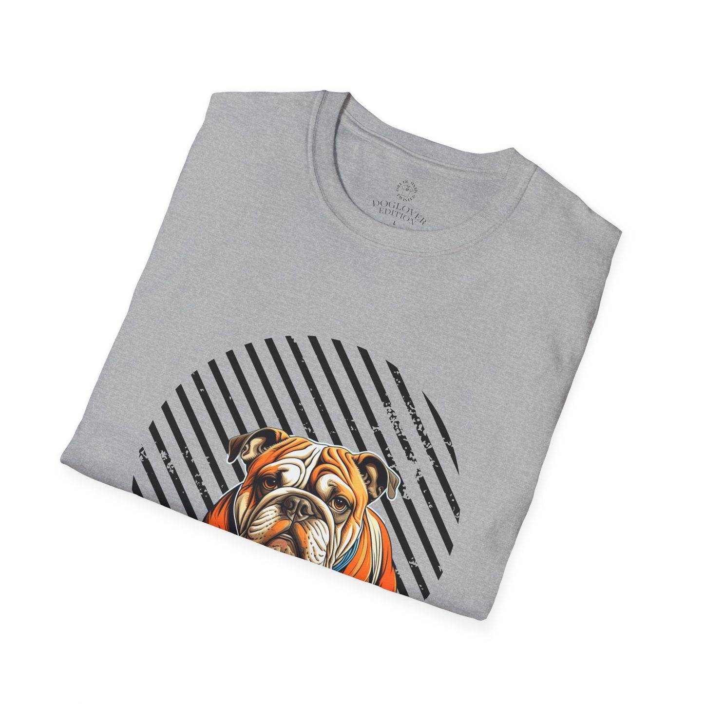 Pure Love Bulldog Unisex Softstyle T-Shirt
