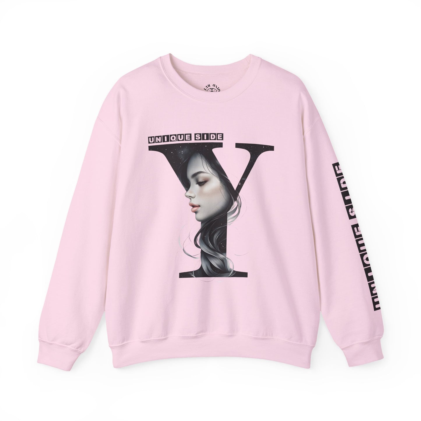 Letter Y, Stylish Artistic Sweatshirt, Trendy Crewneck, Graphic Sweater, Cozy Unisex Top, Unique Gift for Art Lovers, Everyday Comfort