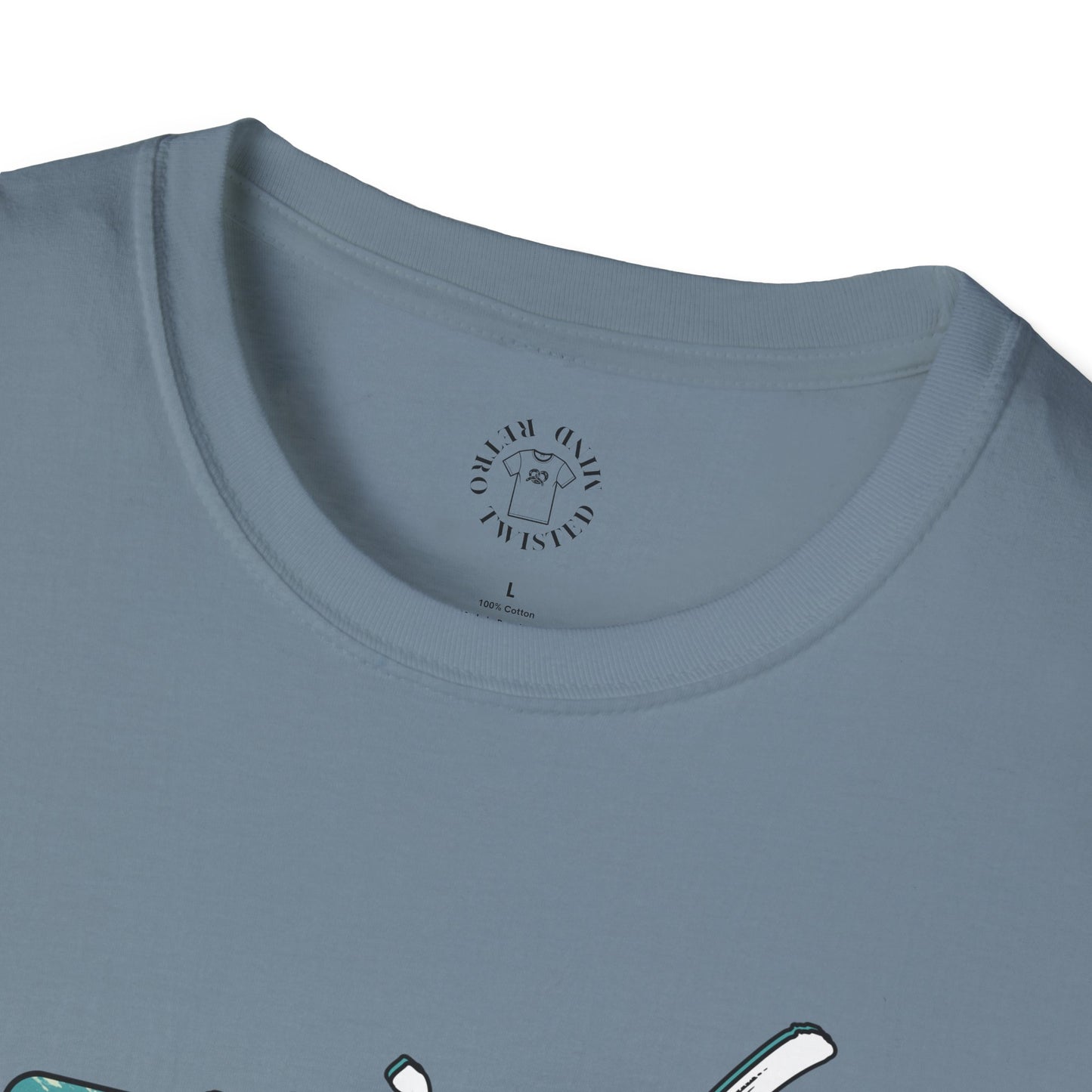 Florida Vibe Unisex Softstyle T-Shirt - Casual Beachwear Tee, manatee